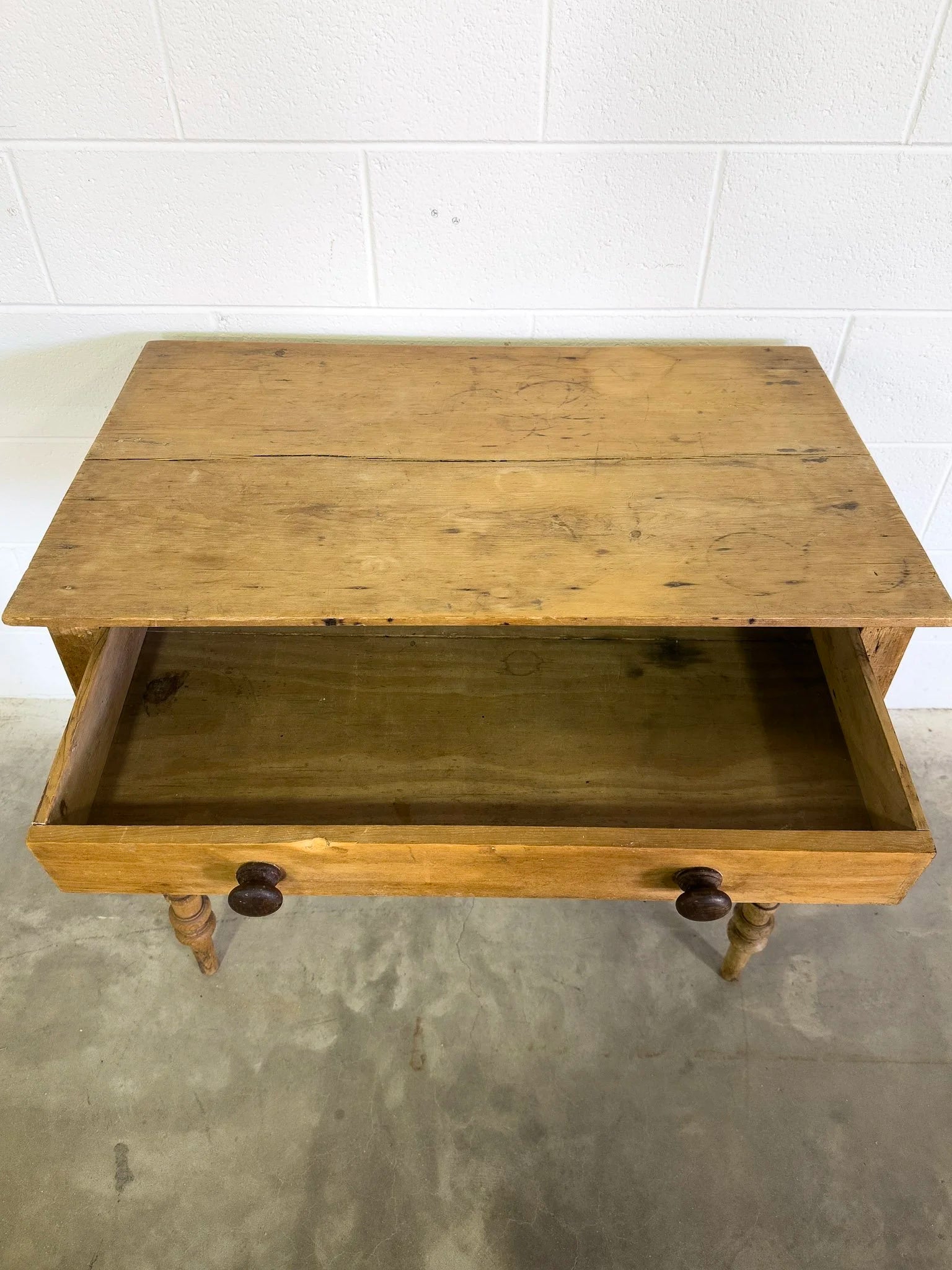 Victorian pine washstand