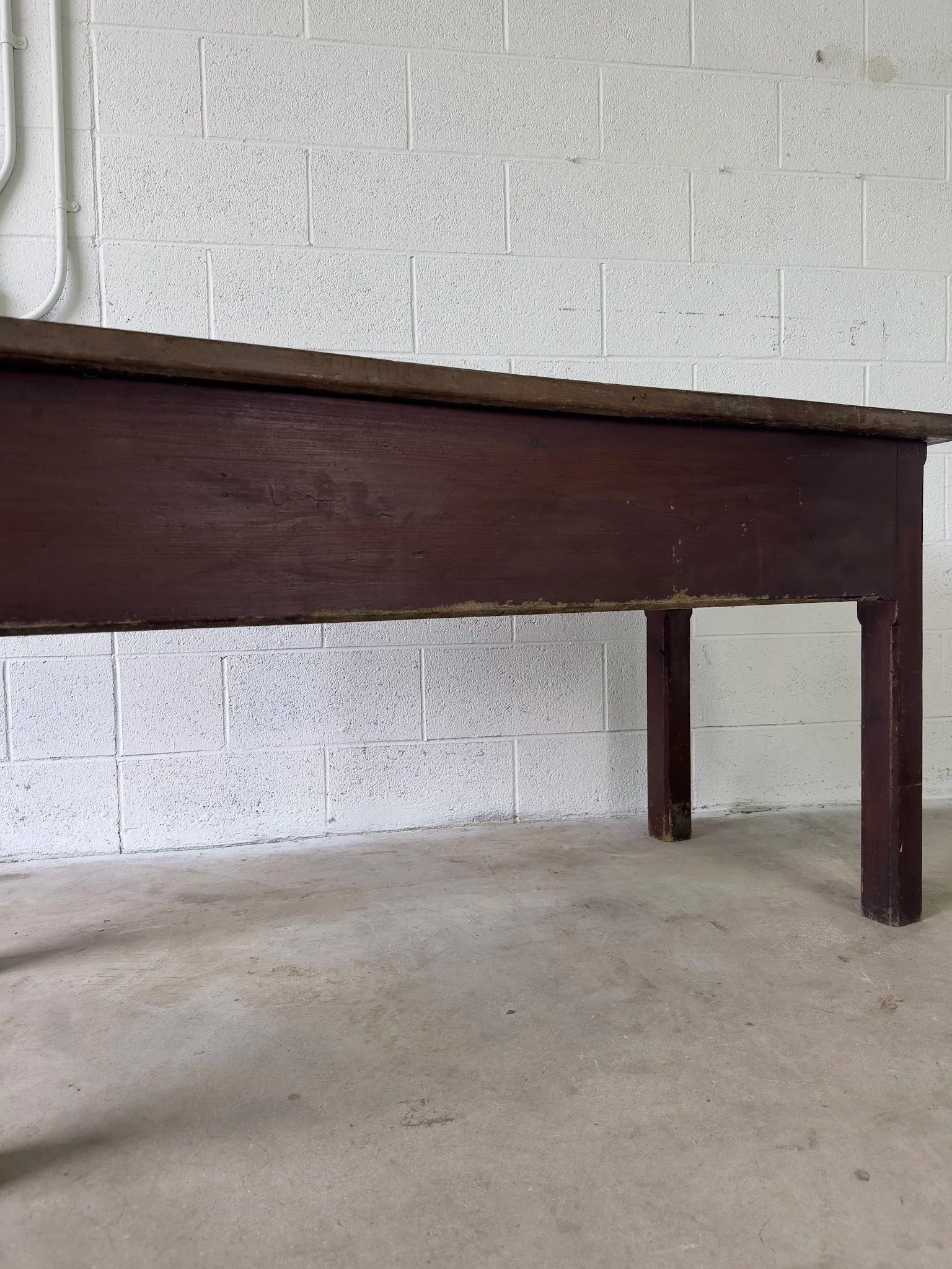 Antique English oak buffet
