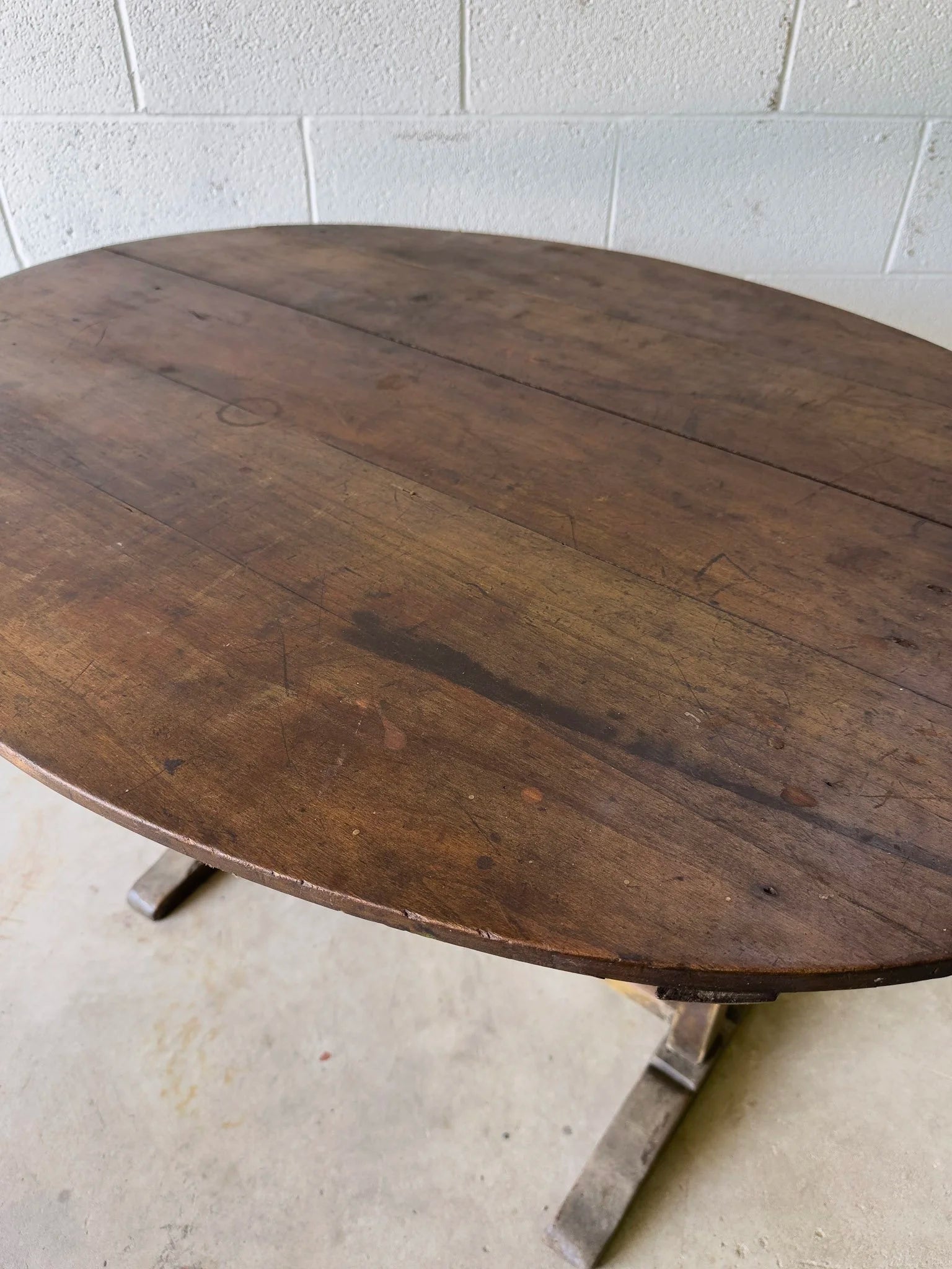 19th century French folding table