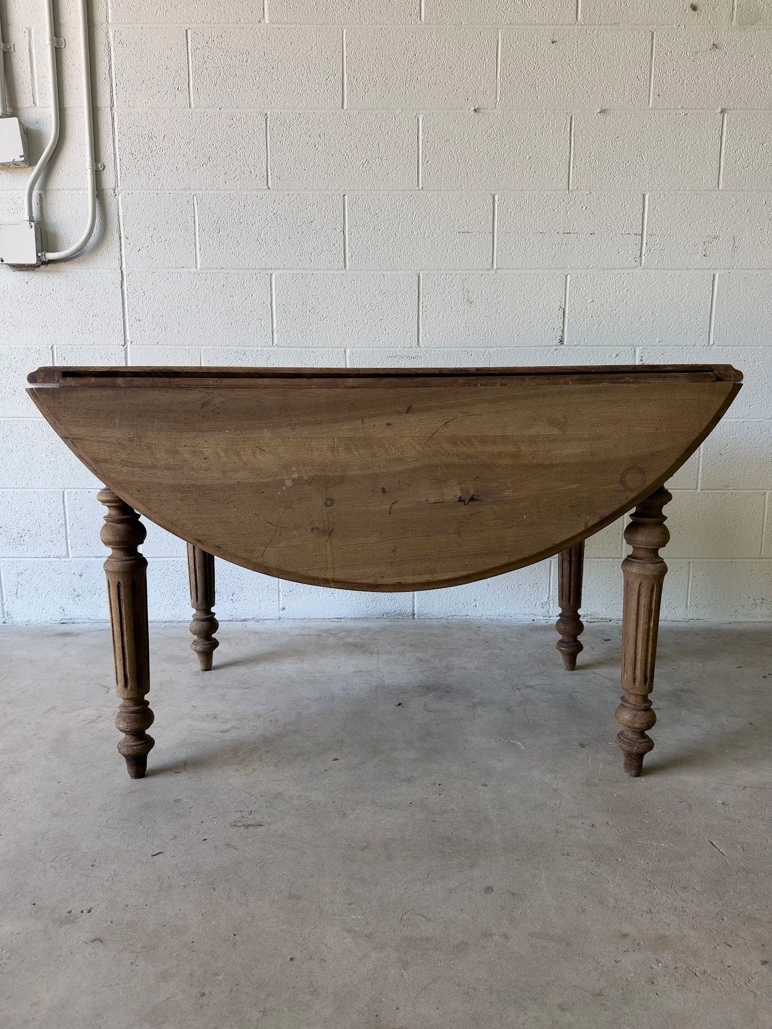 Antique French Drop Leaf Table