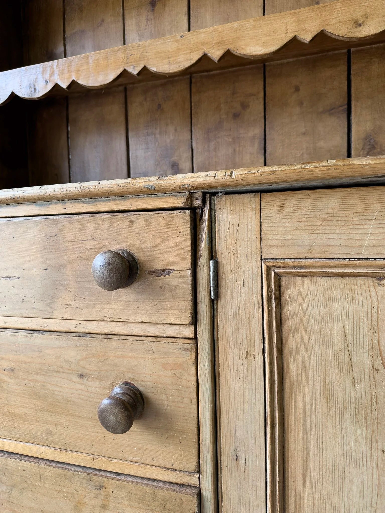 Antique Irish Kitchen Dresser
