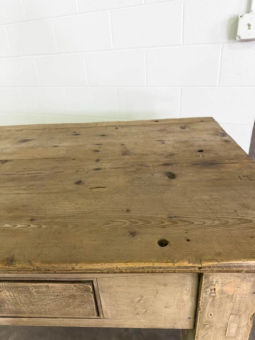 10’ antique kitchen island - House on Horizon
