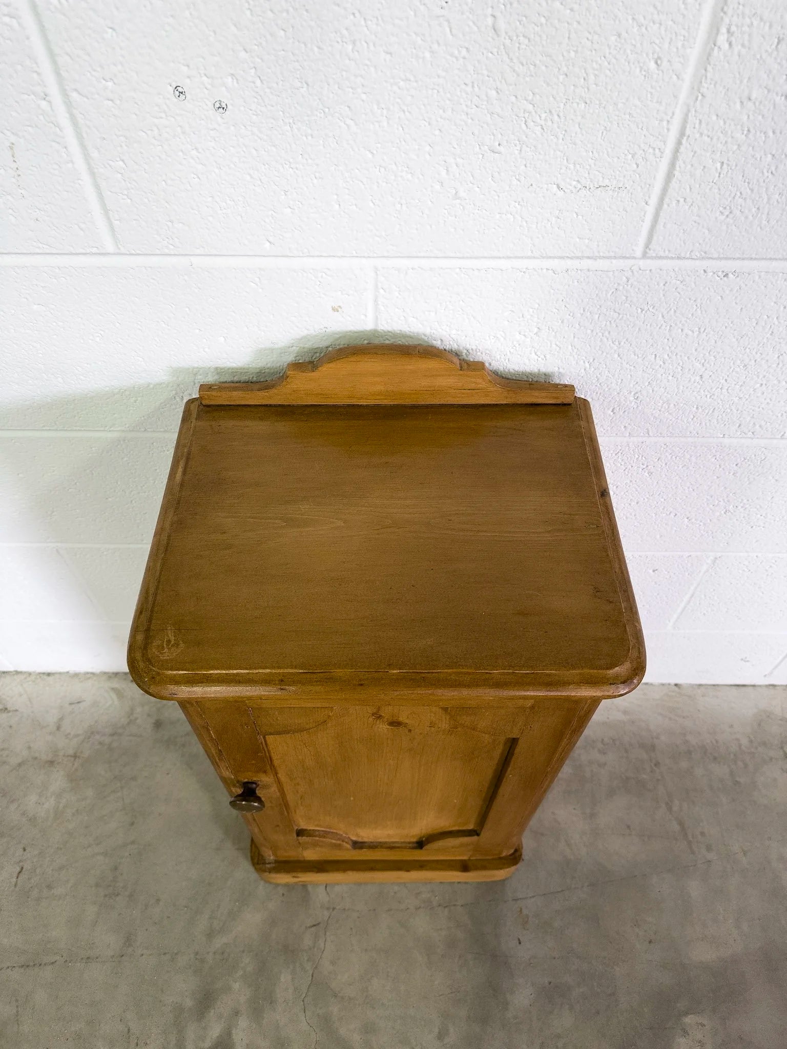 Small antique pine cupboard
