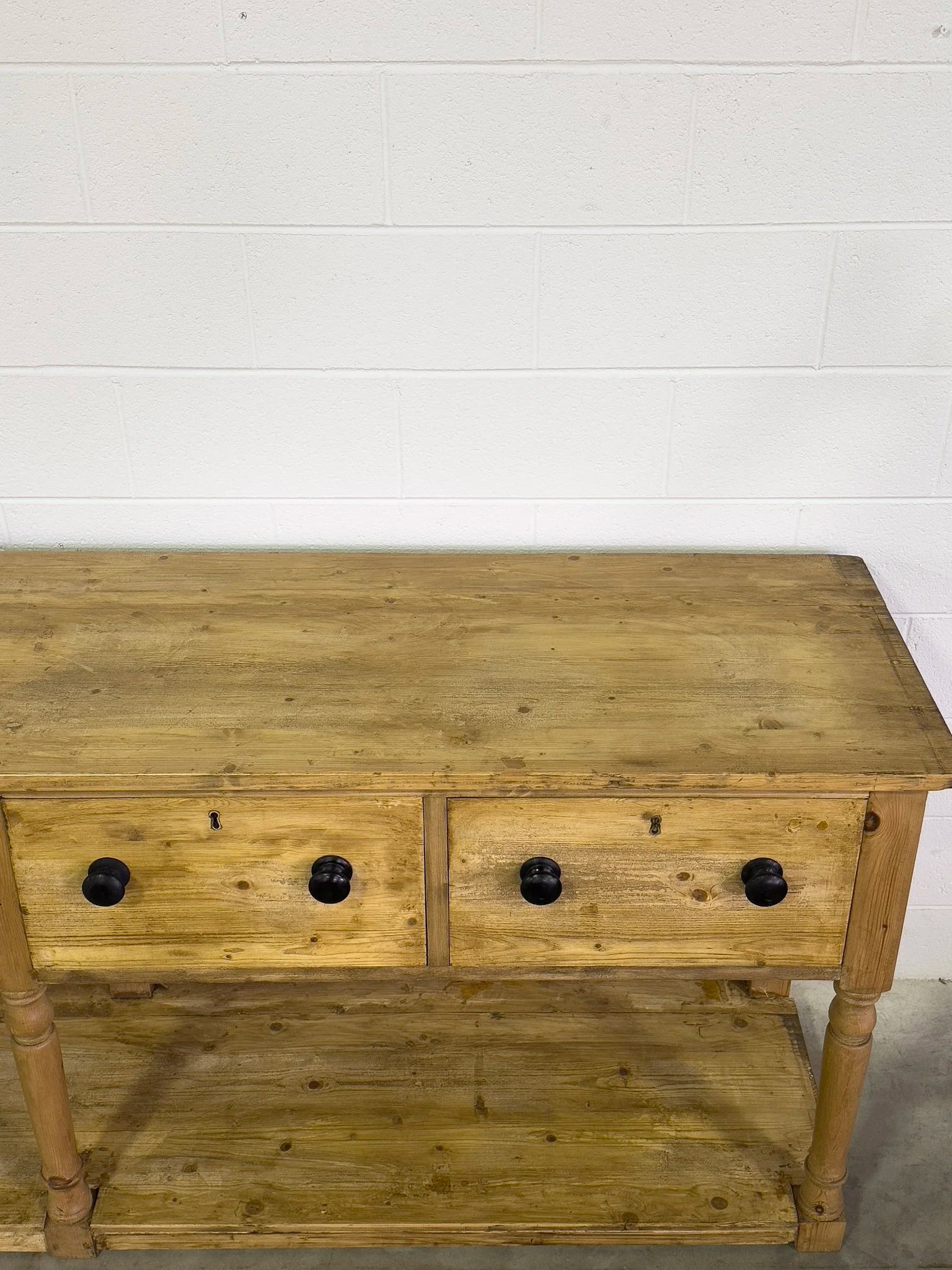 English antique pine potboard