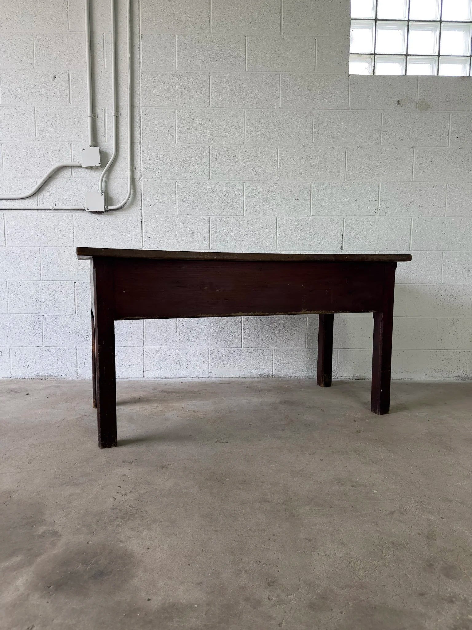 Antique English oak buffet