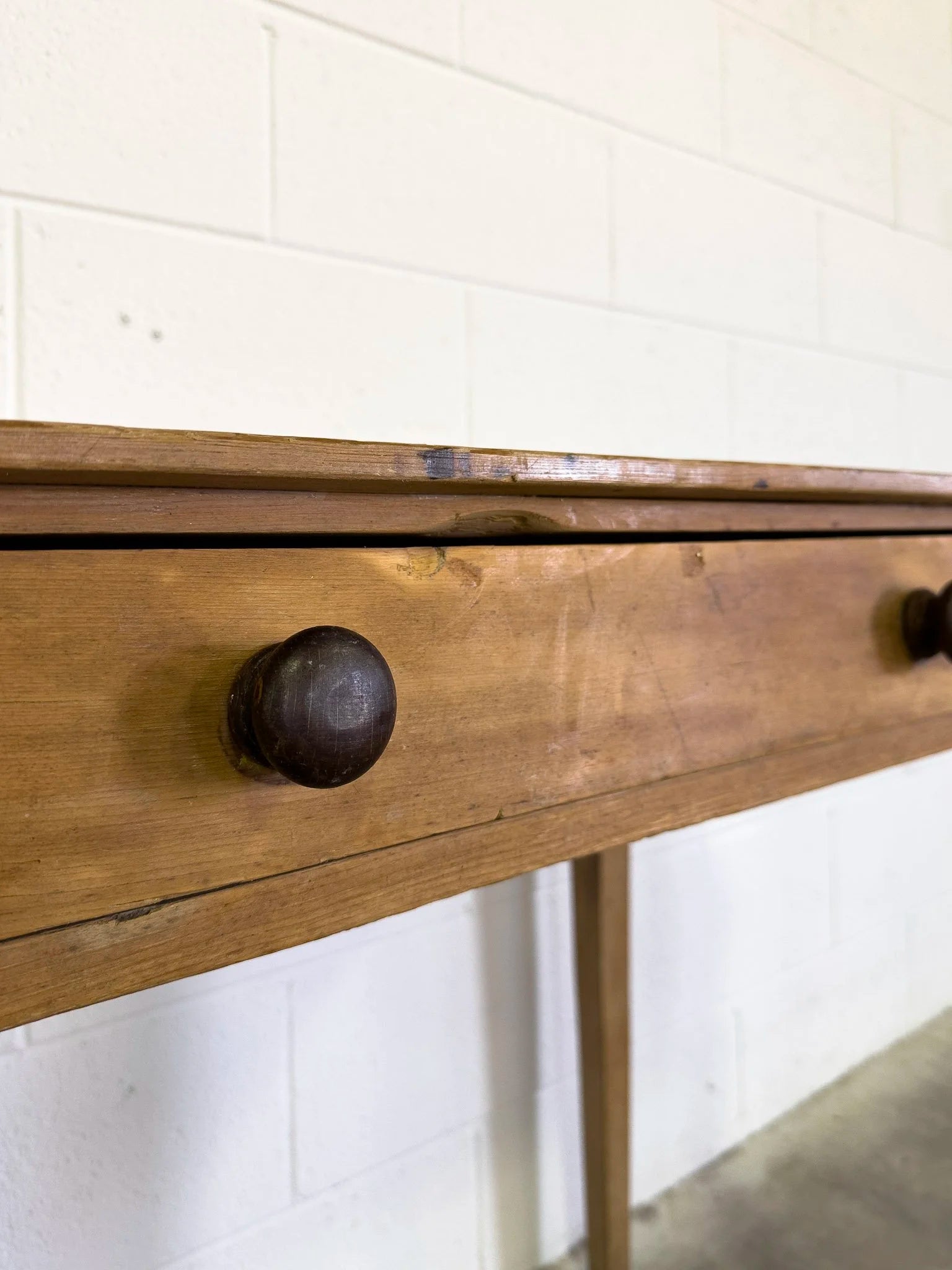 Victorian pine washstand