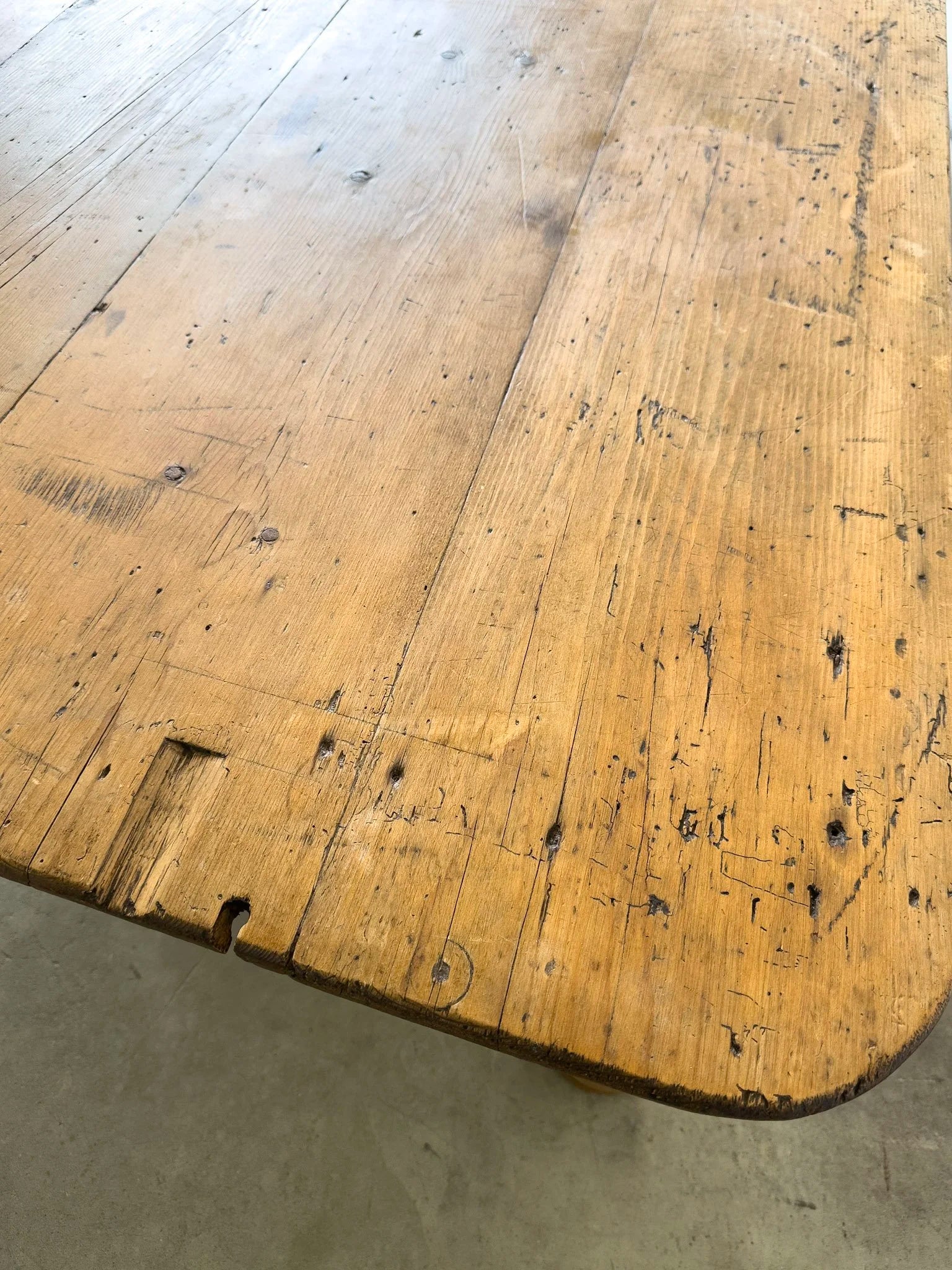 Victorian Antique Pine Coffee Table