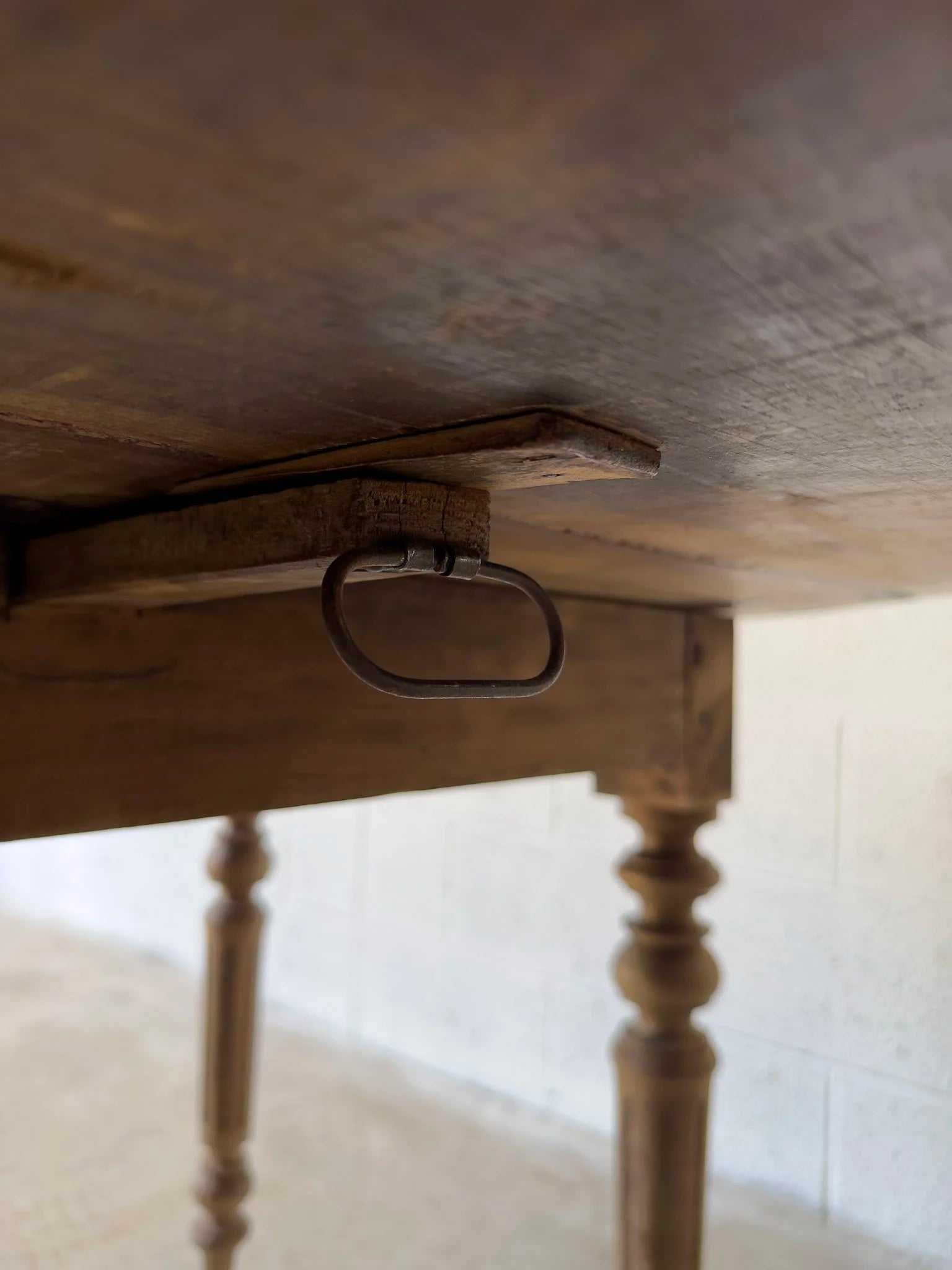 Antique French Drop Leaf Table