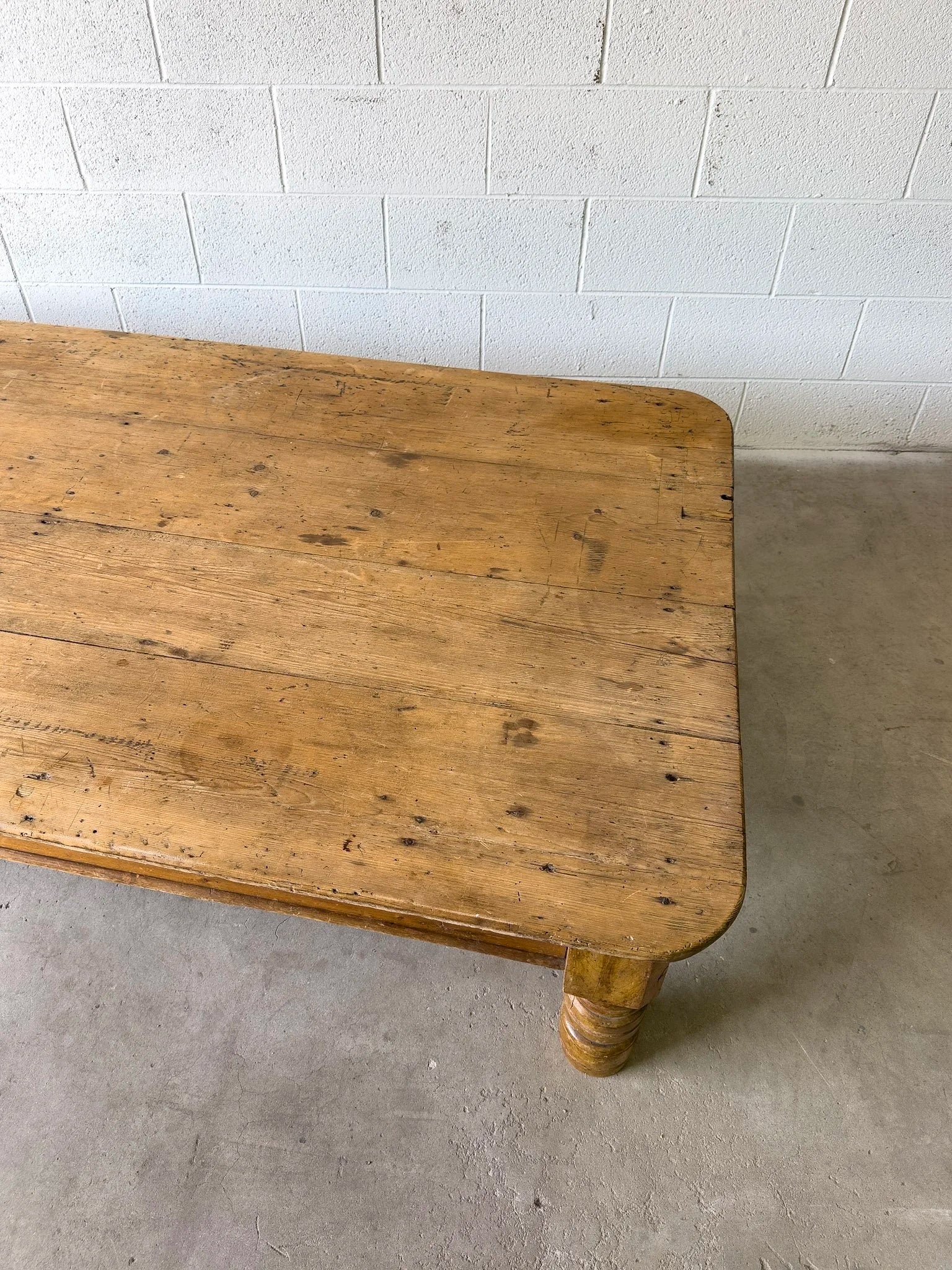 Victorian Antique Pine Coffee Table