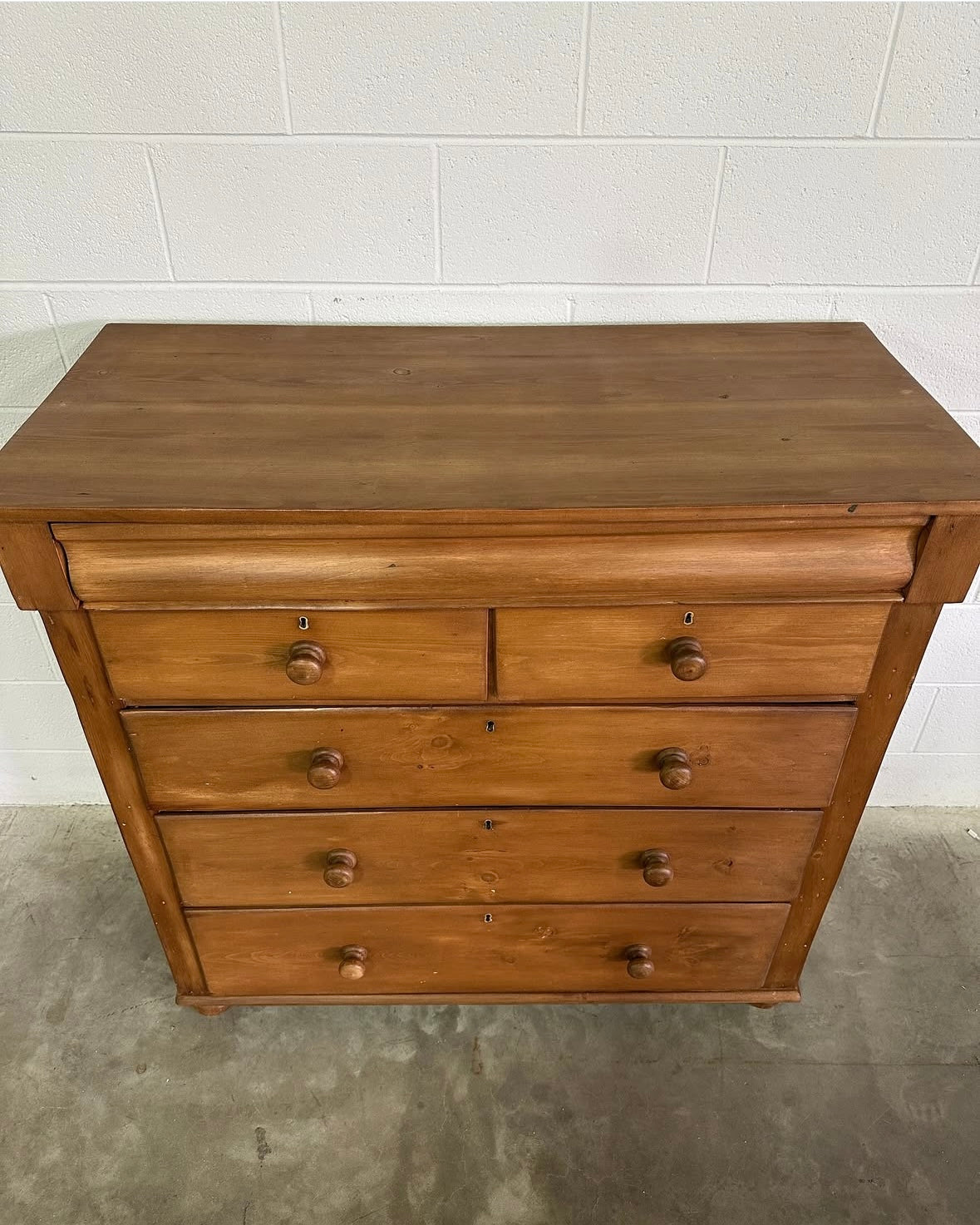 Antique Scottish chest of drawers