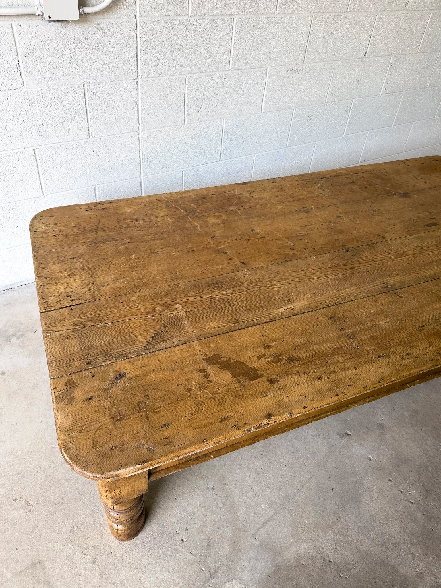 Victorian Antique Pine Coffee Table