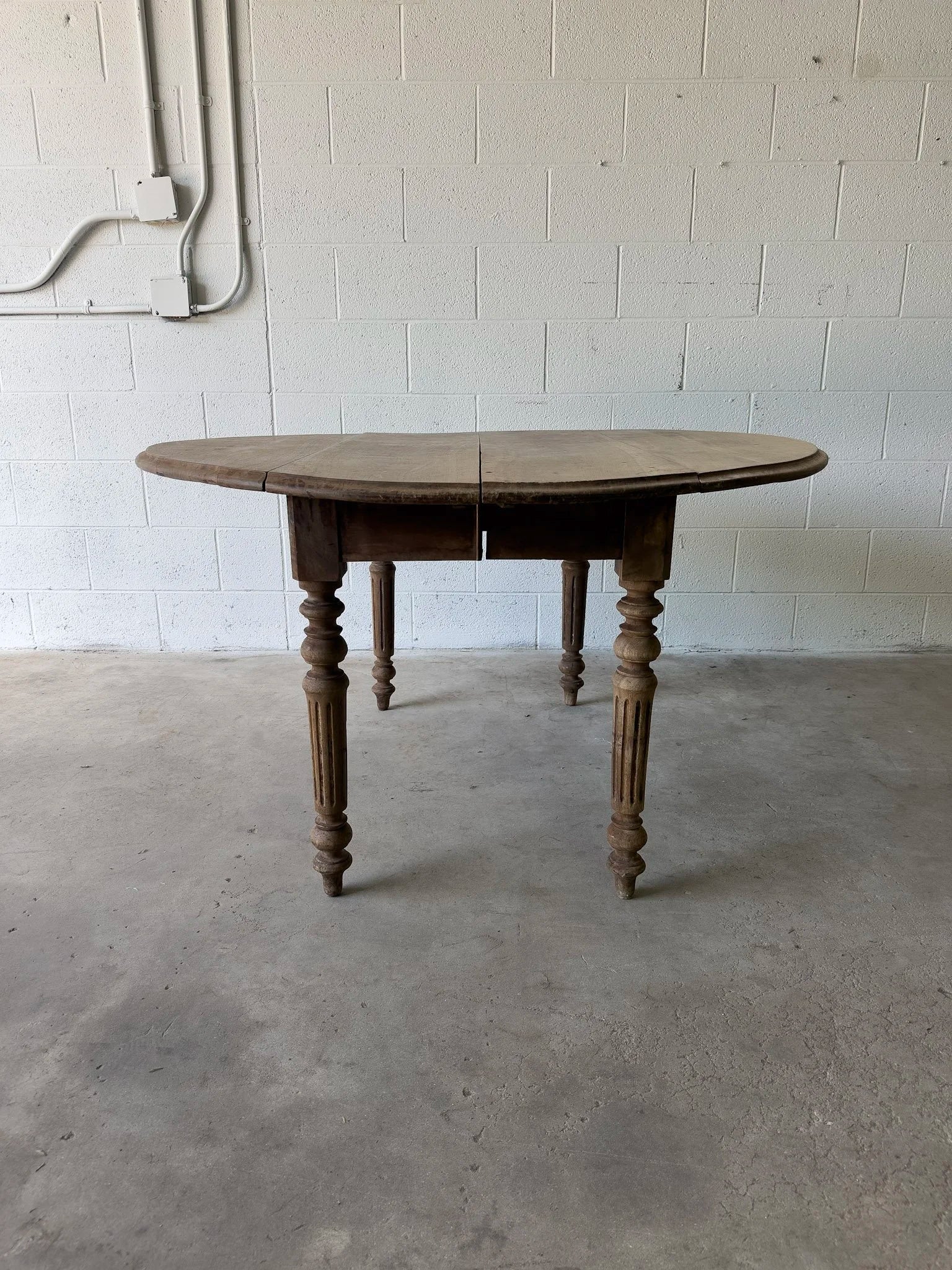 Antique French Drop Leaf Table