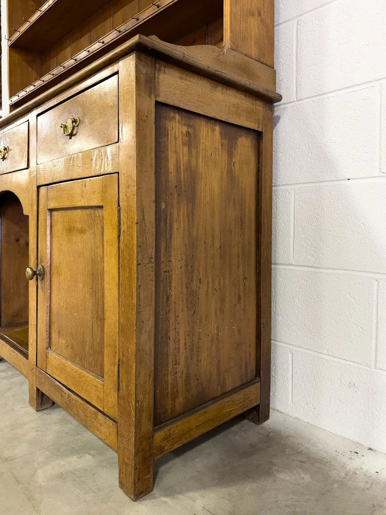 Antique oak kitchen dresser