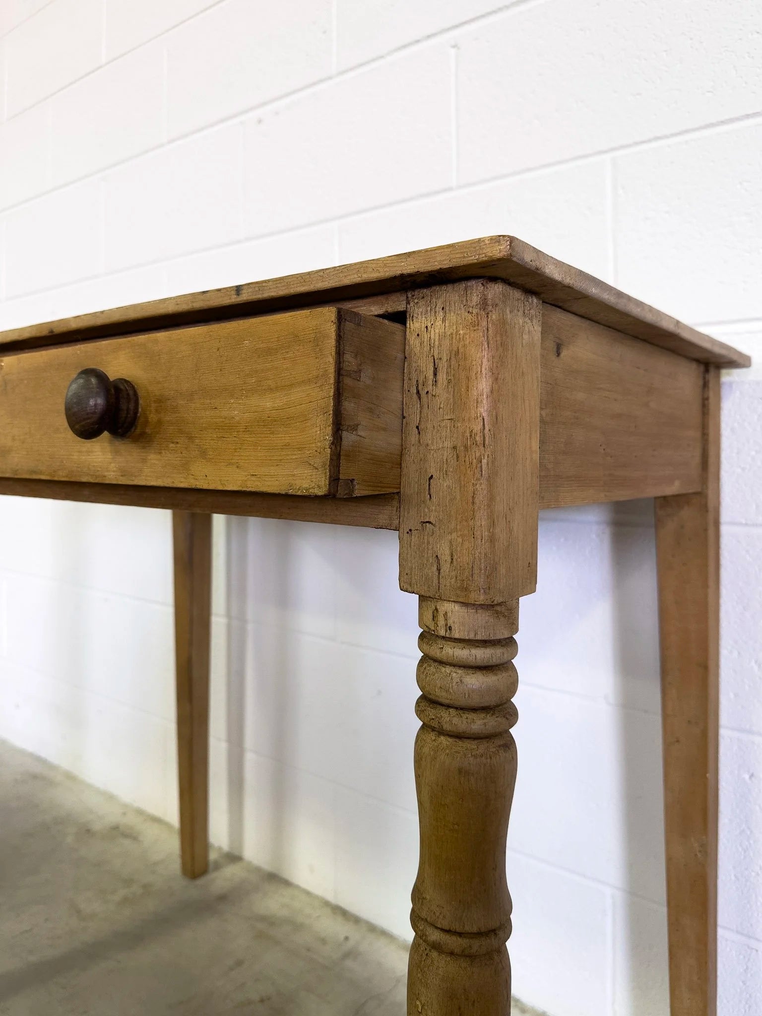 Victorian pine washstand