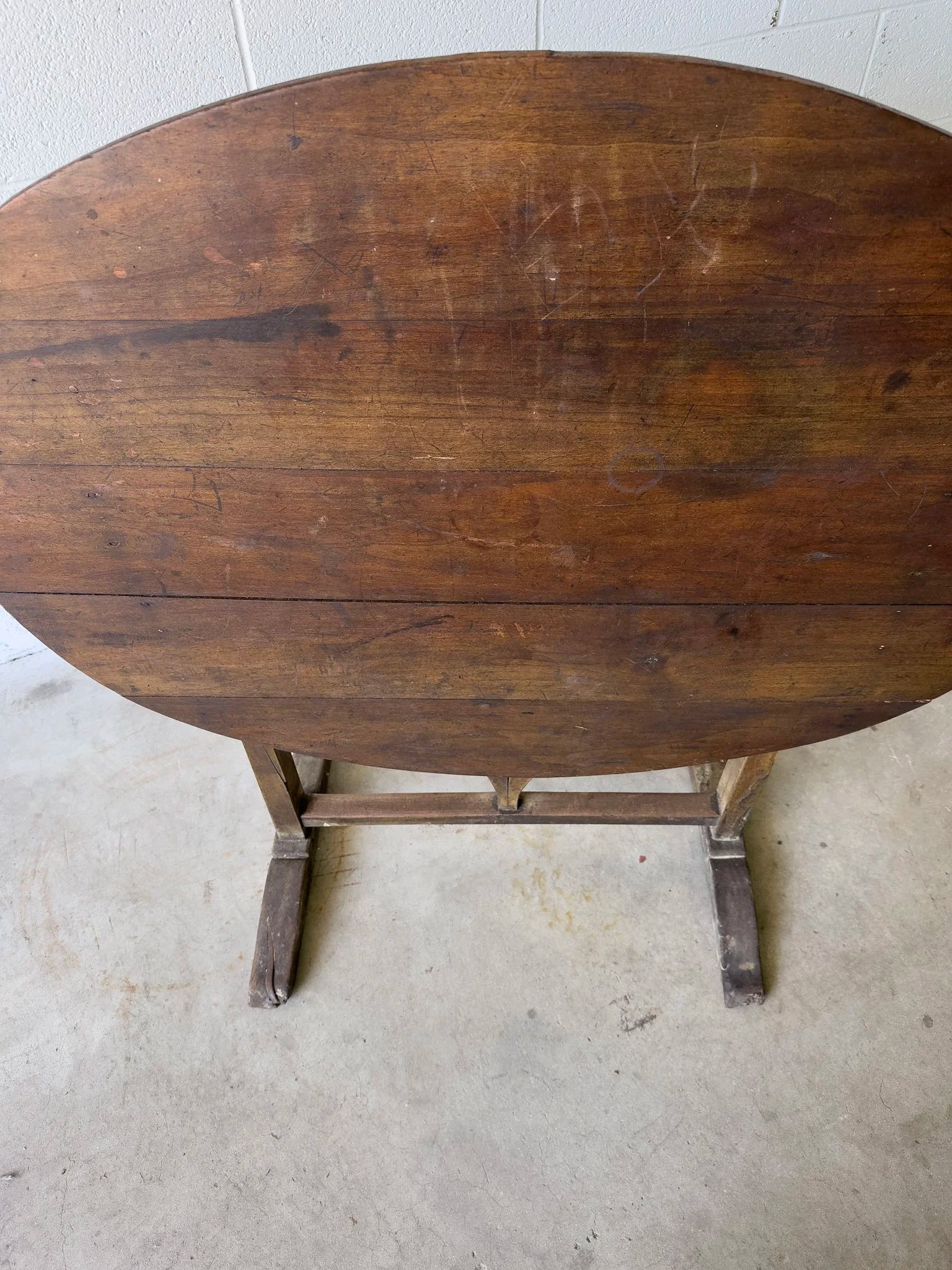 19th century French folding table