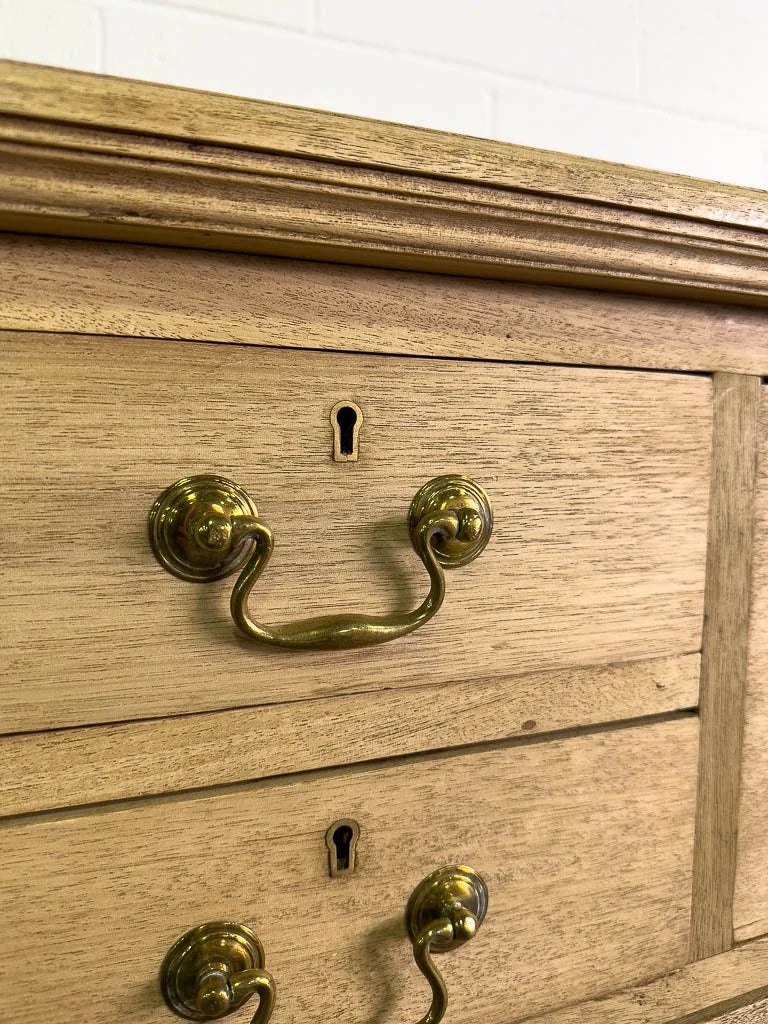 Imported antique drawers with brass handles