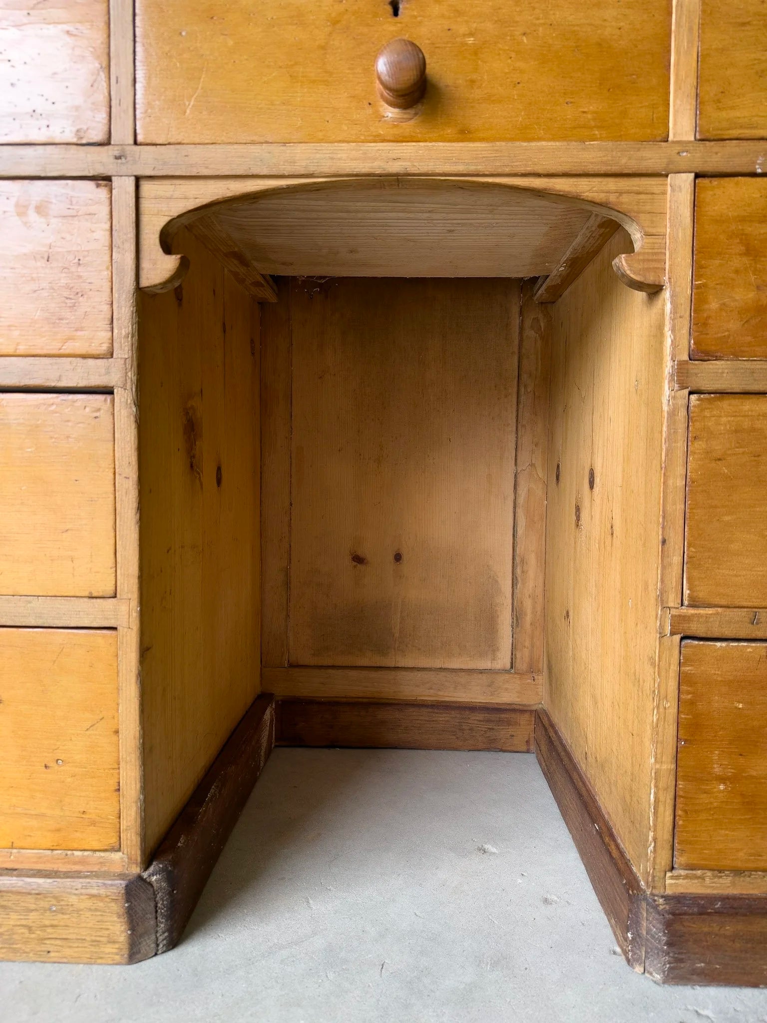 Antique English Desk or Sideboard - Classic Design