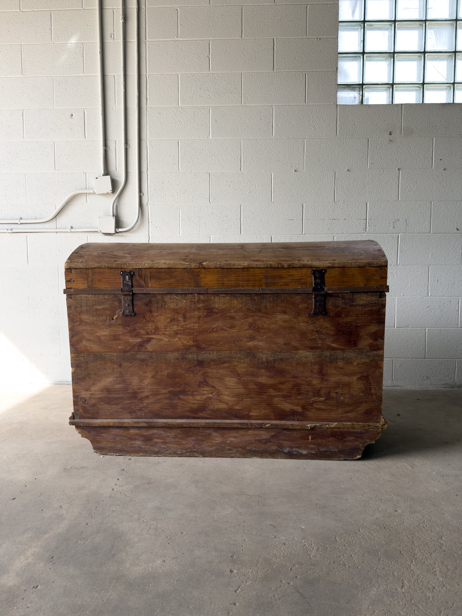 Antique Scottish Pine Trunk
