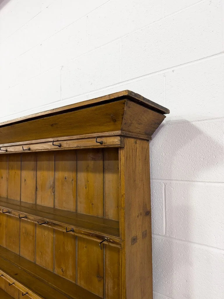 Antique oak kitchen dresser