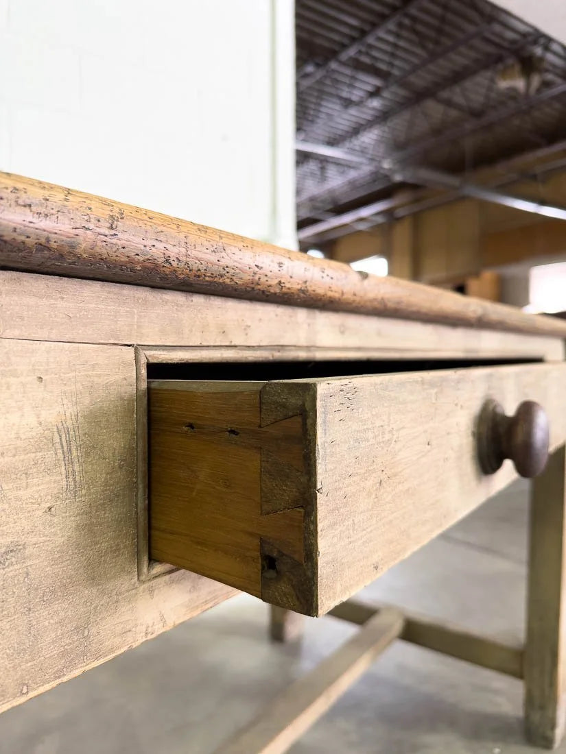 10’ antique kitchen island