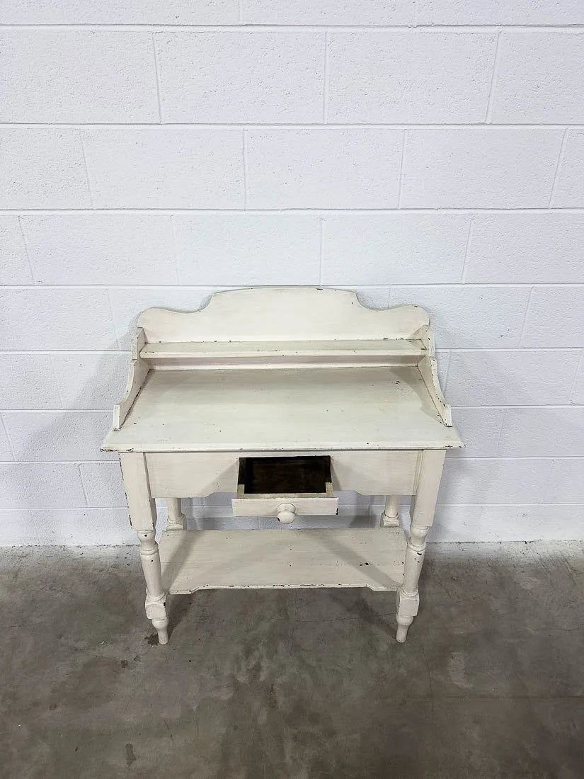 Painted English washstand