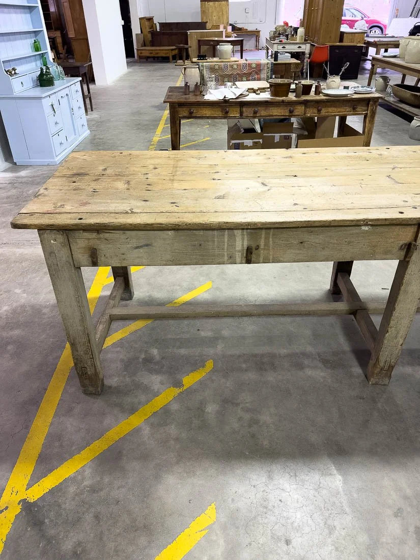 10’ antique kitchen island