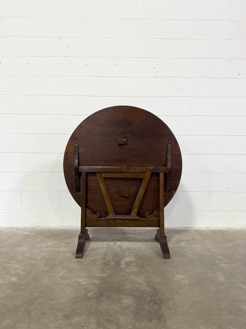 Antique oak orchard table