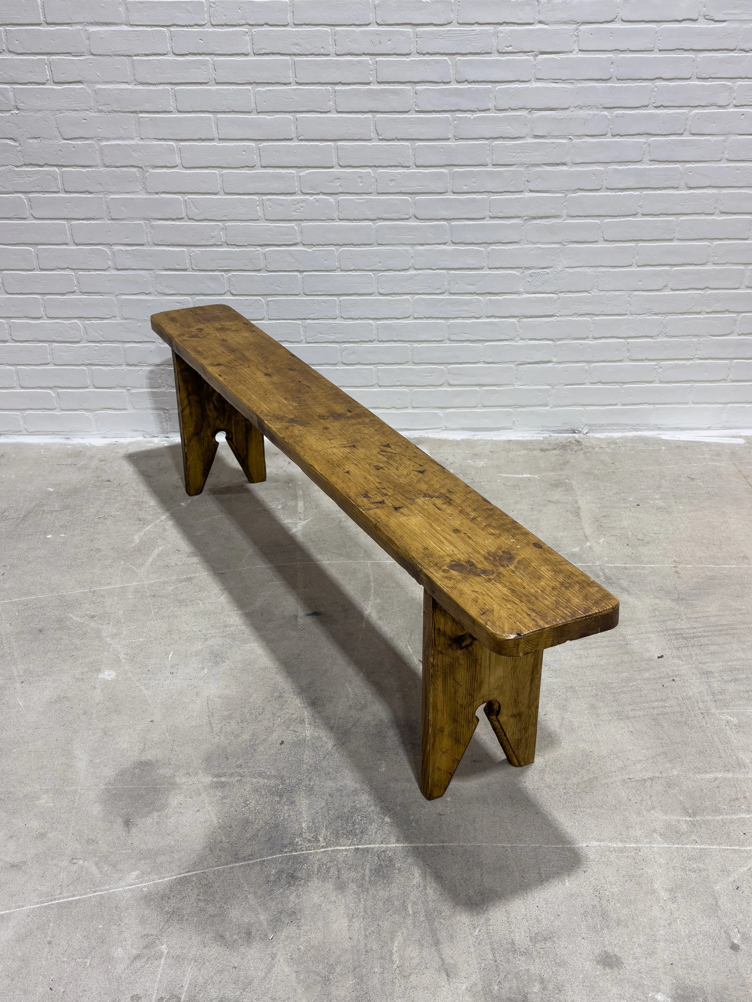 Rustic vintage bench