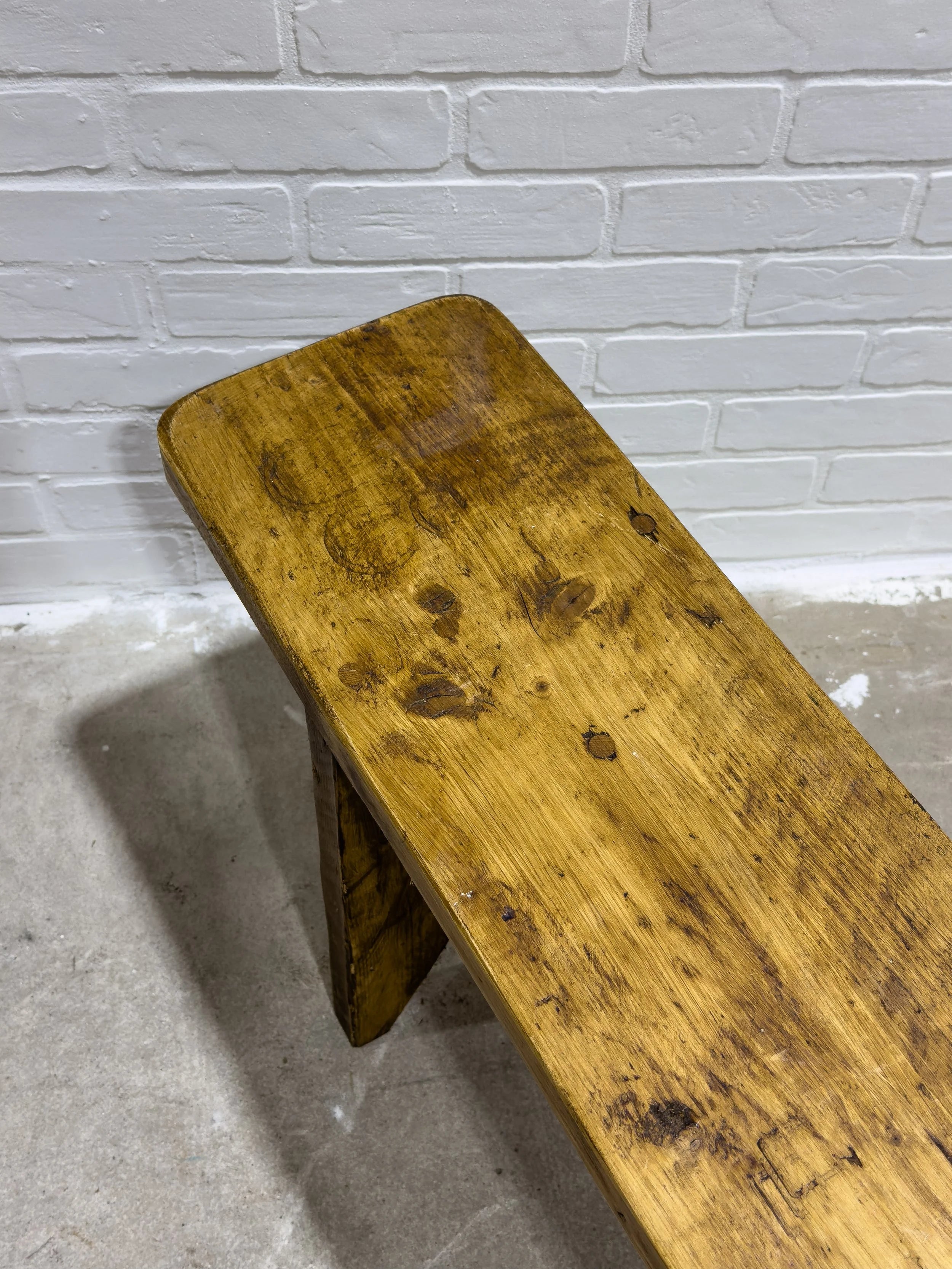 Rustic vintage bench