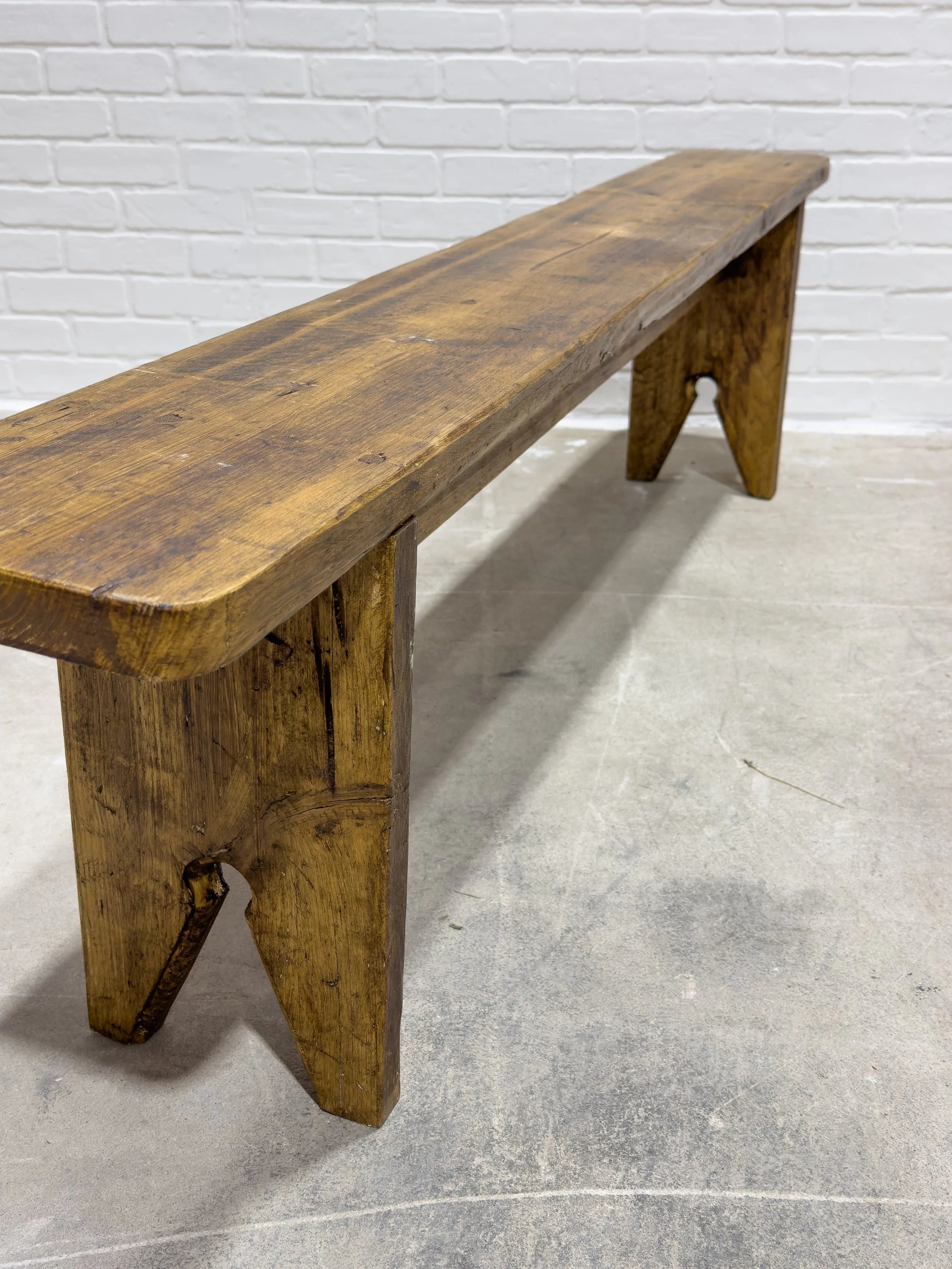 Rustic vintage bench