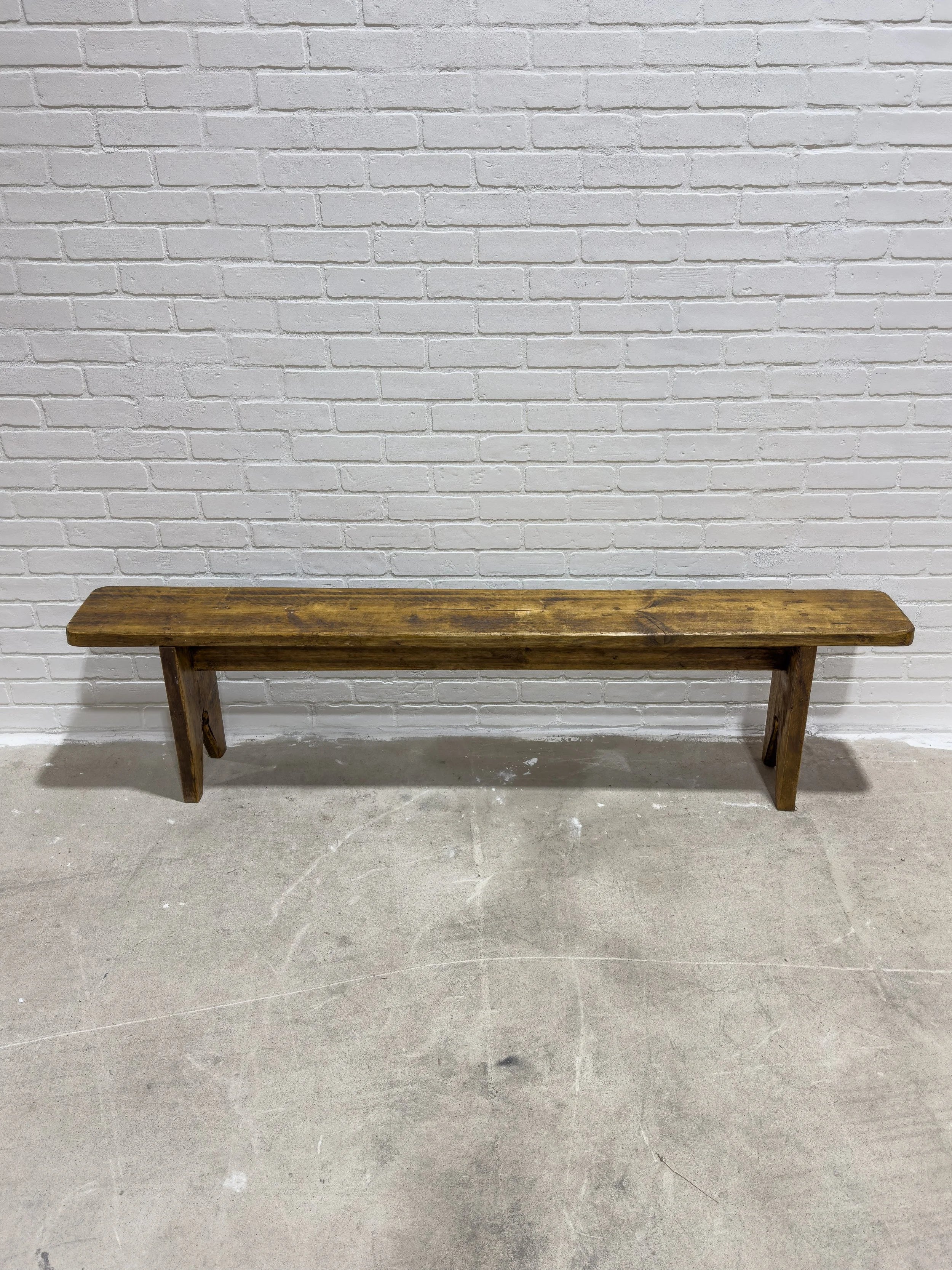 Rustic vintage bench
