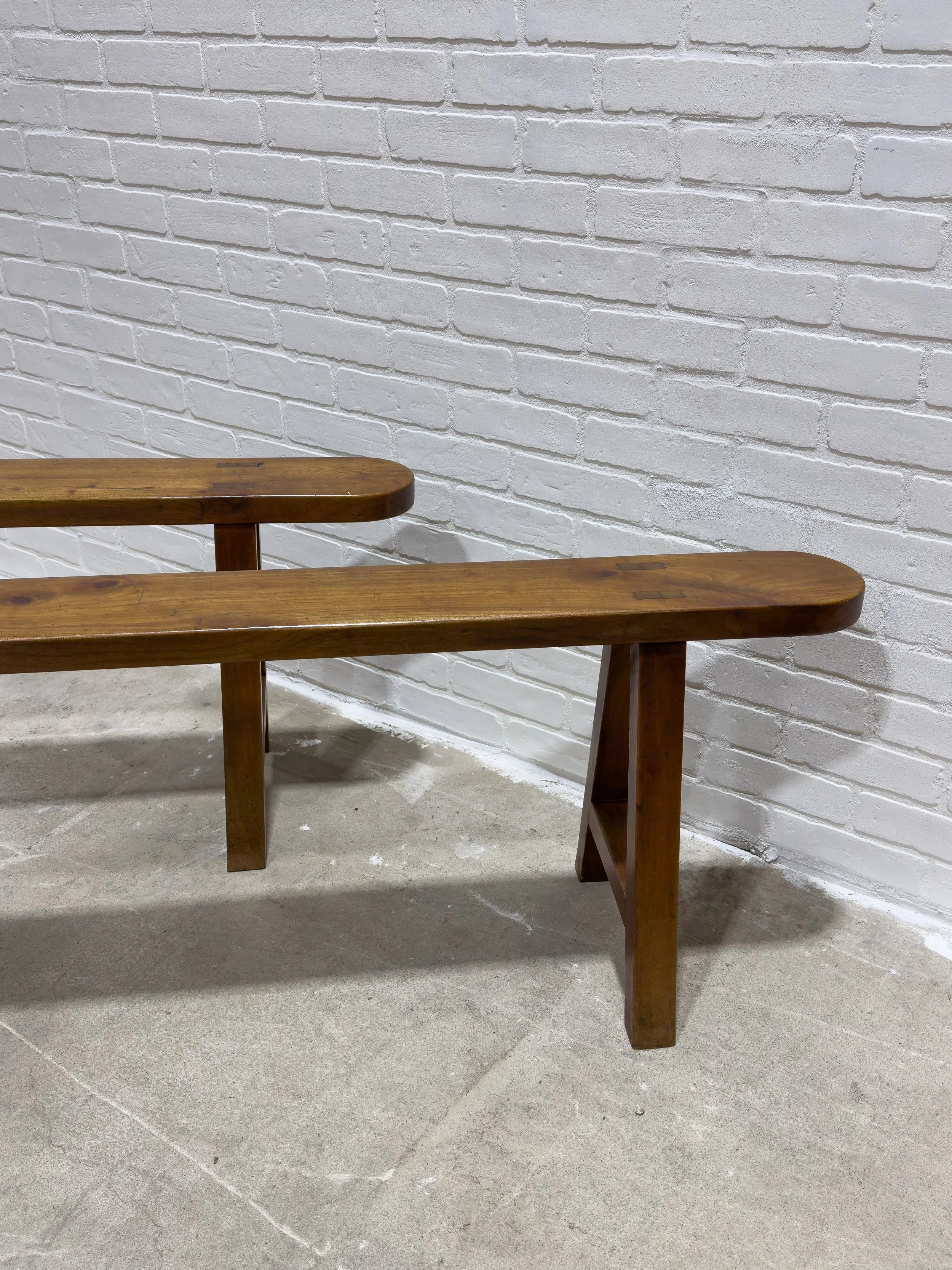 Antique cherry bench