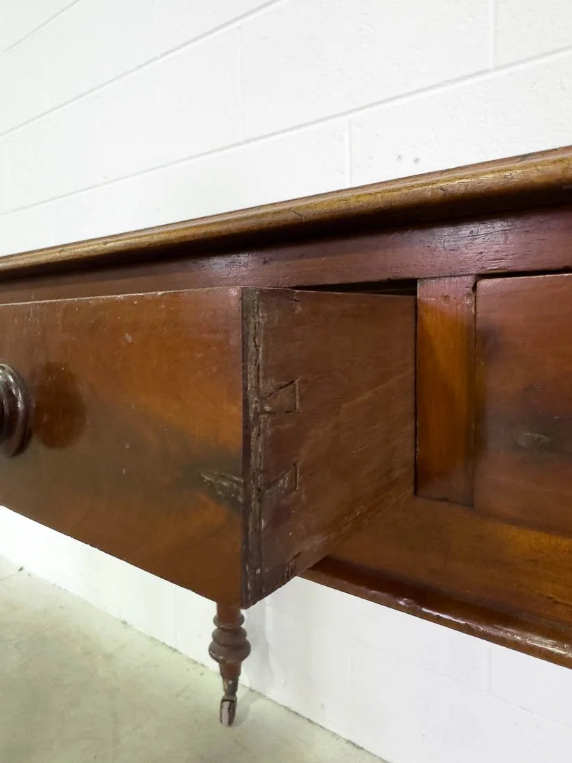 Antique mahogany table or desk
