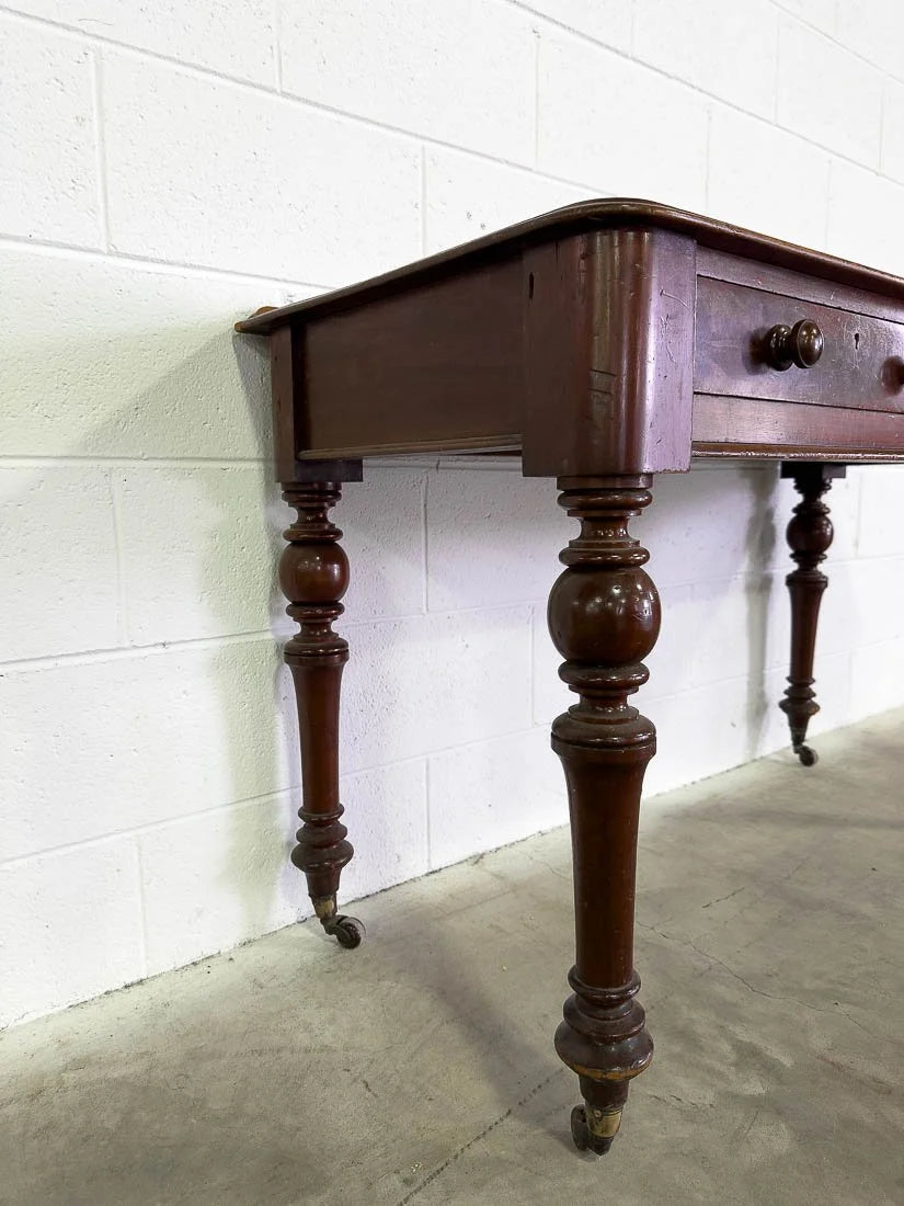 Antique mahogany table or desk