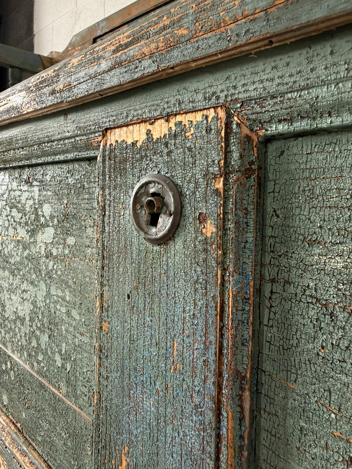 Antique European Storage Bench