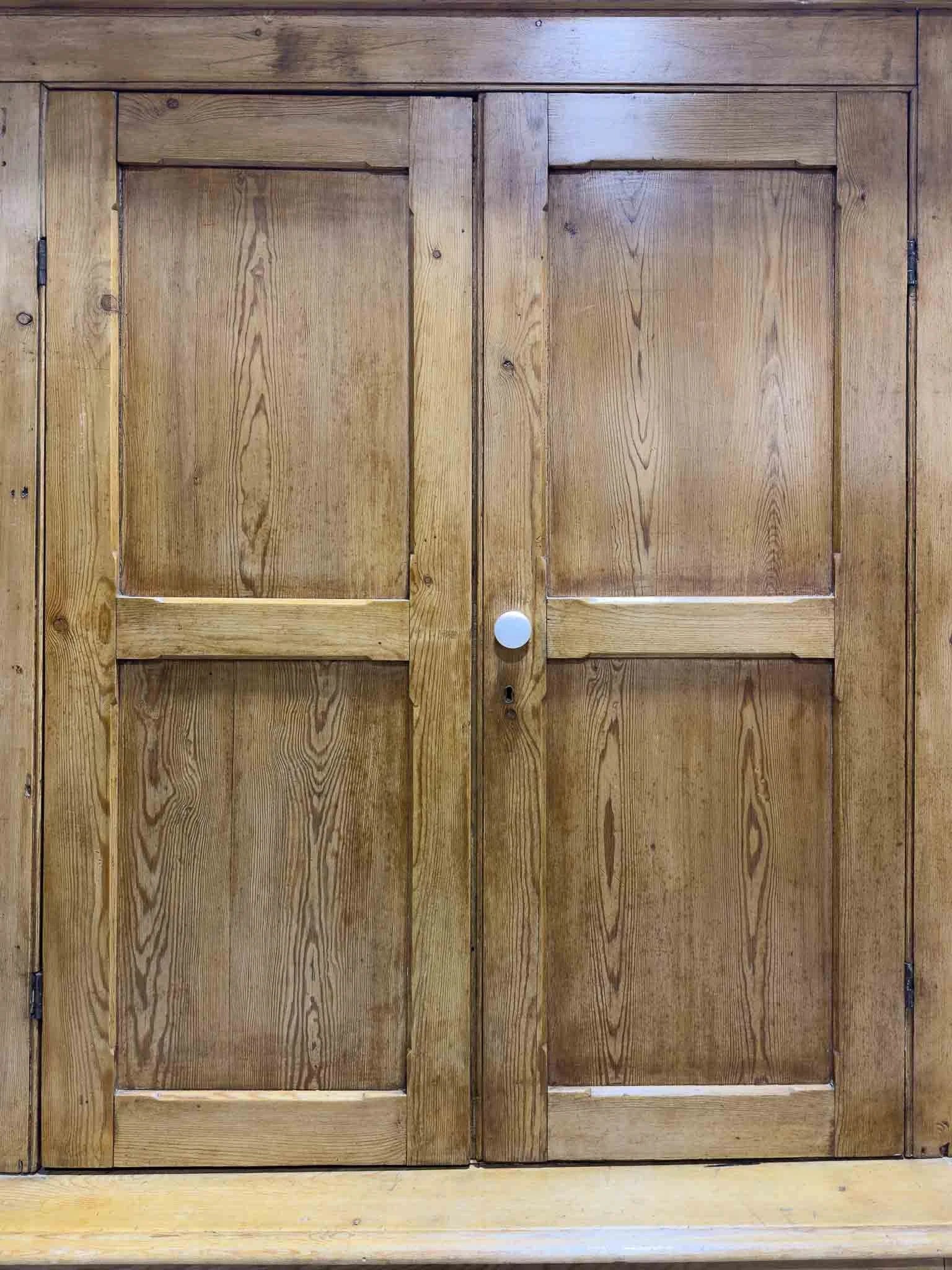 Antique English housekeepers cupboard