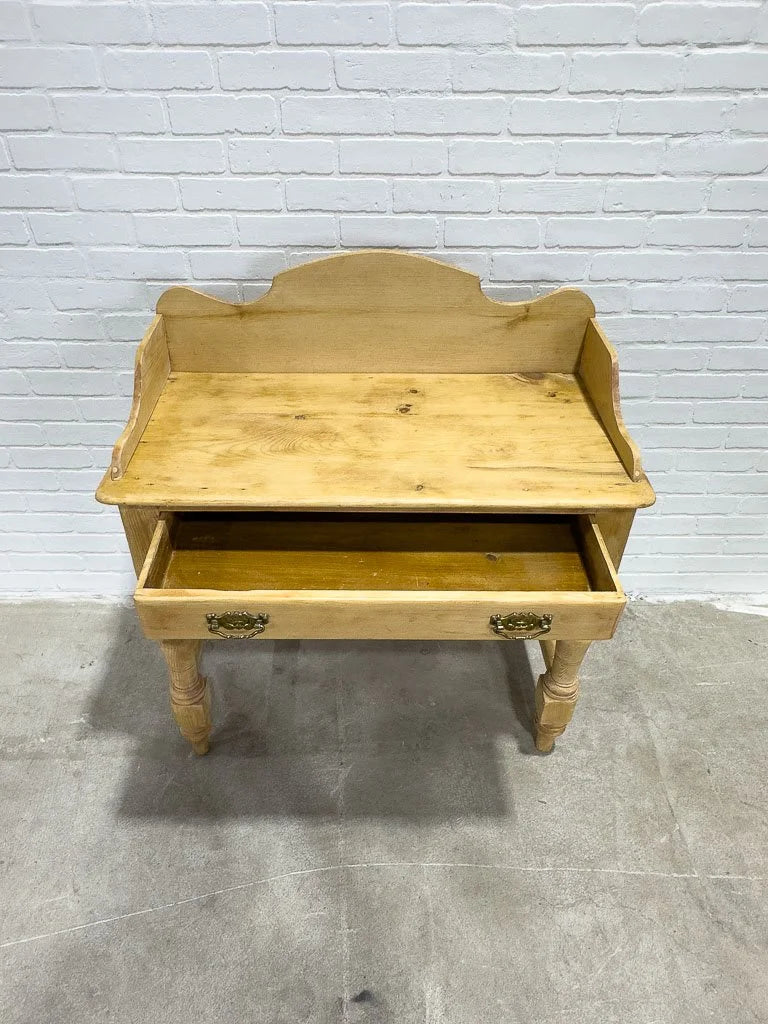 Victorian pine washstand