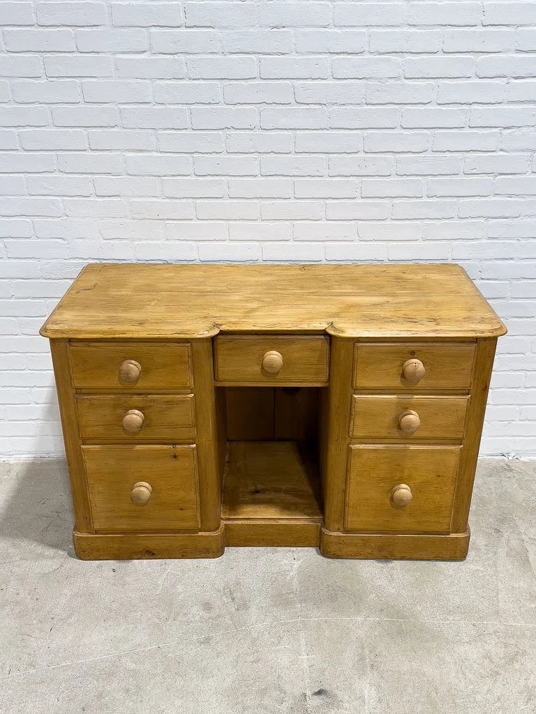 Small English pine sideboard