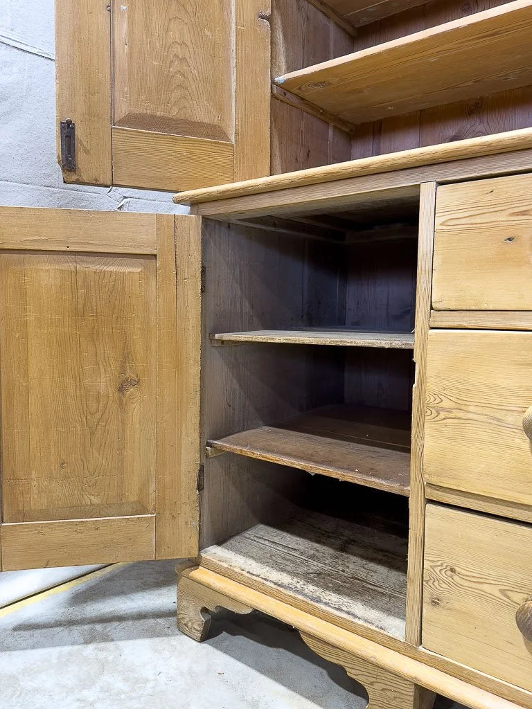 Monumental English housekeepers cupboard