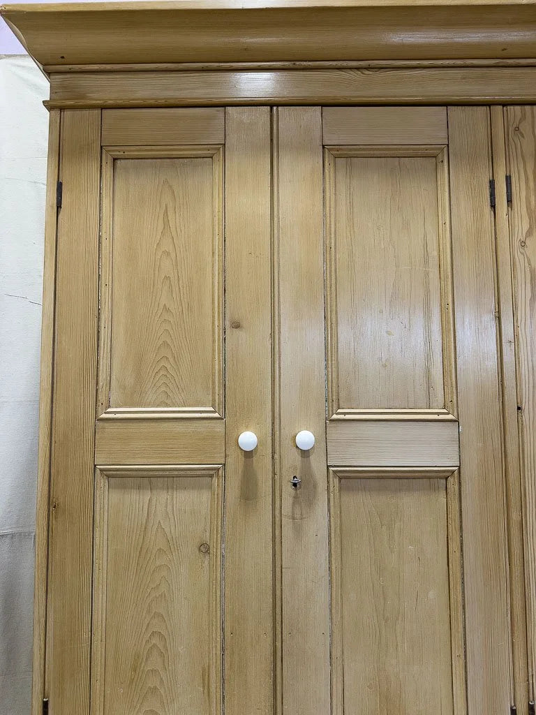 Monumental English housekeepers cupboard