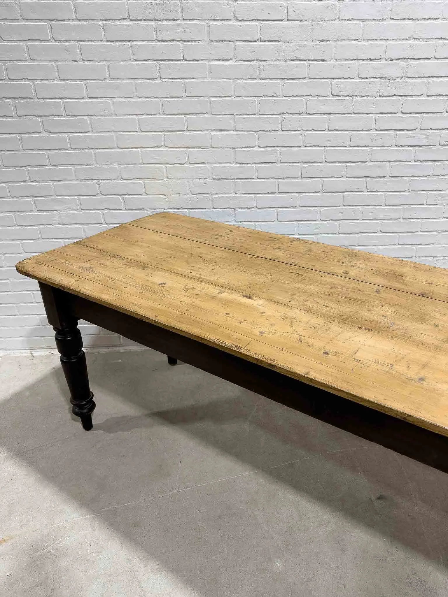 Large antique countryhouse table