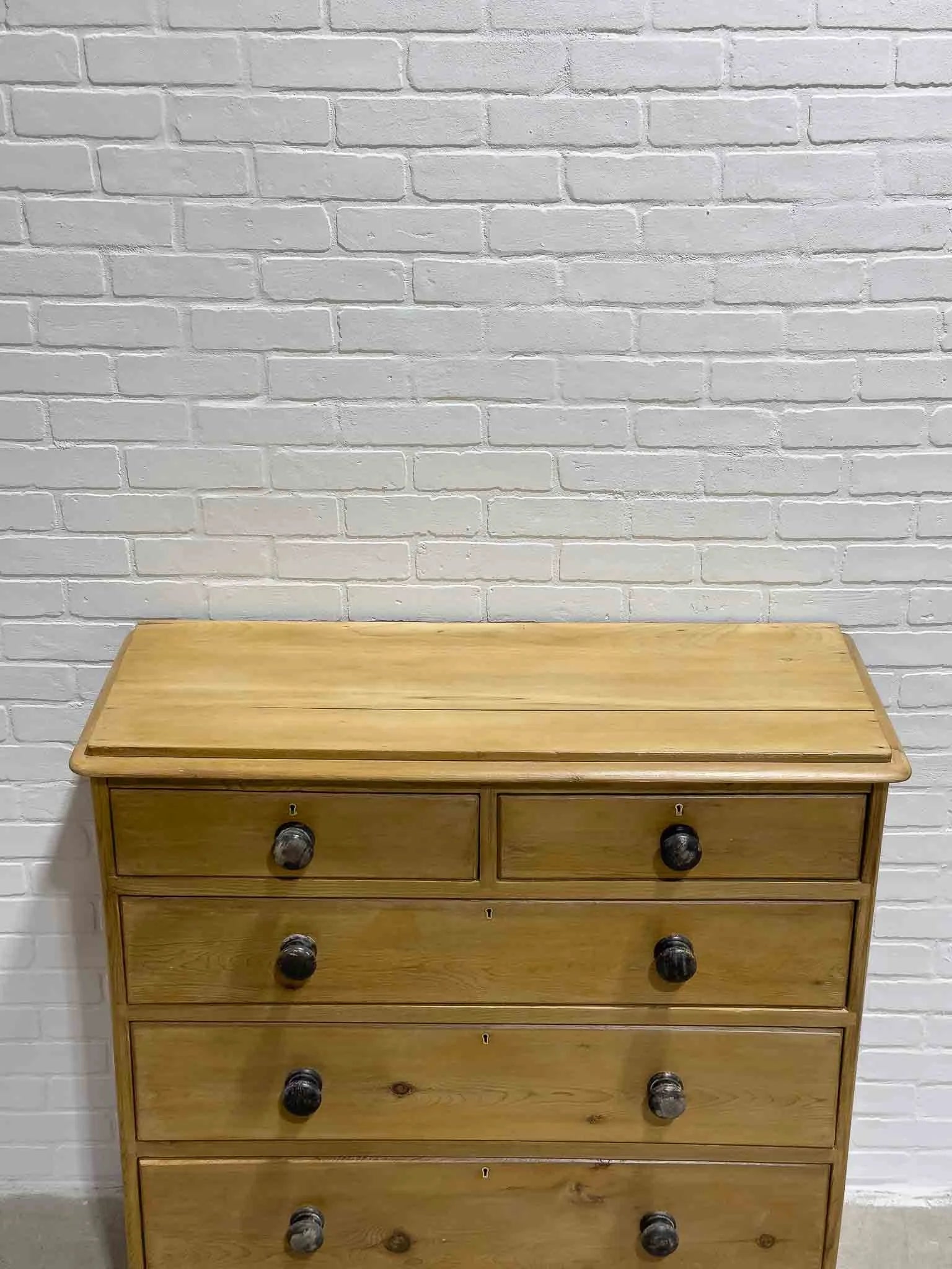 Antique English pine dresser