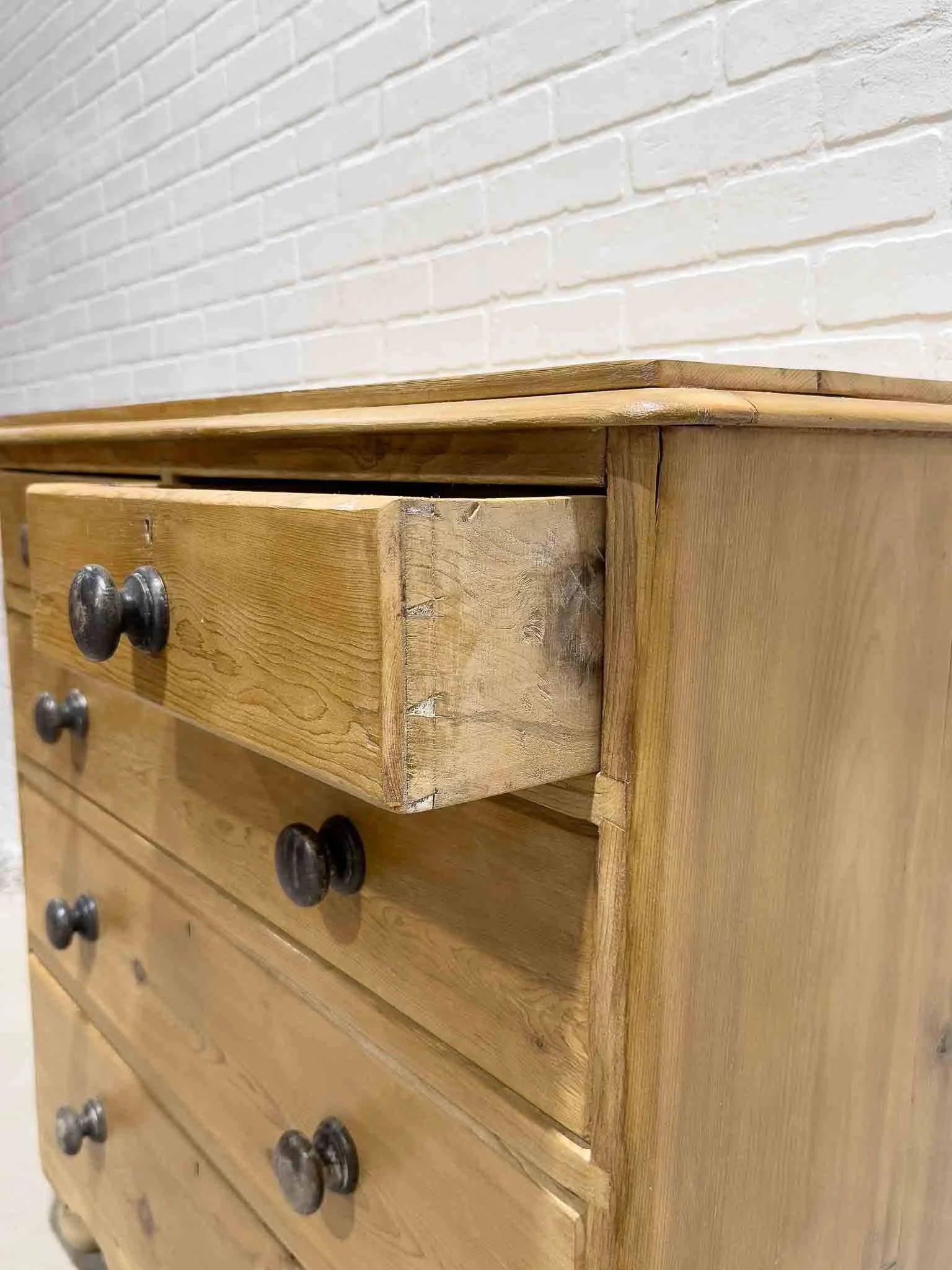 Antique English pine dresser