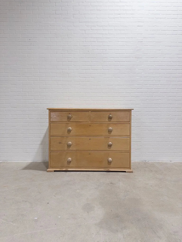 Classic and simple antique English drawers