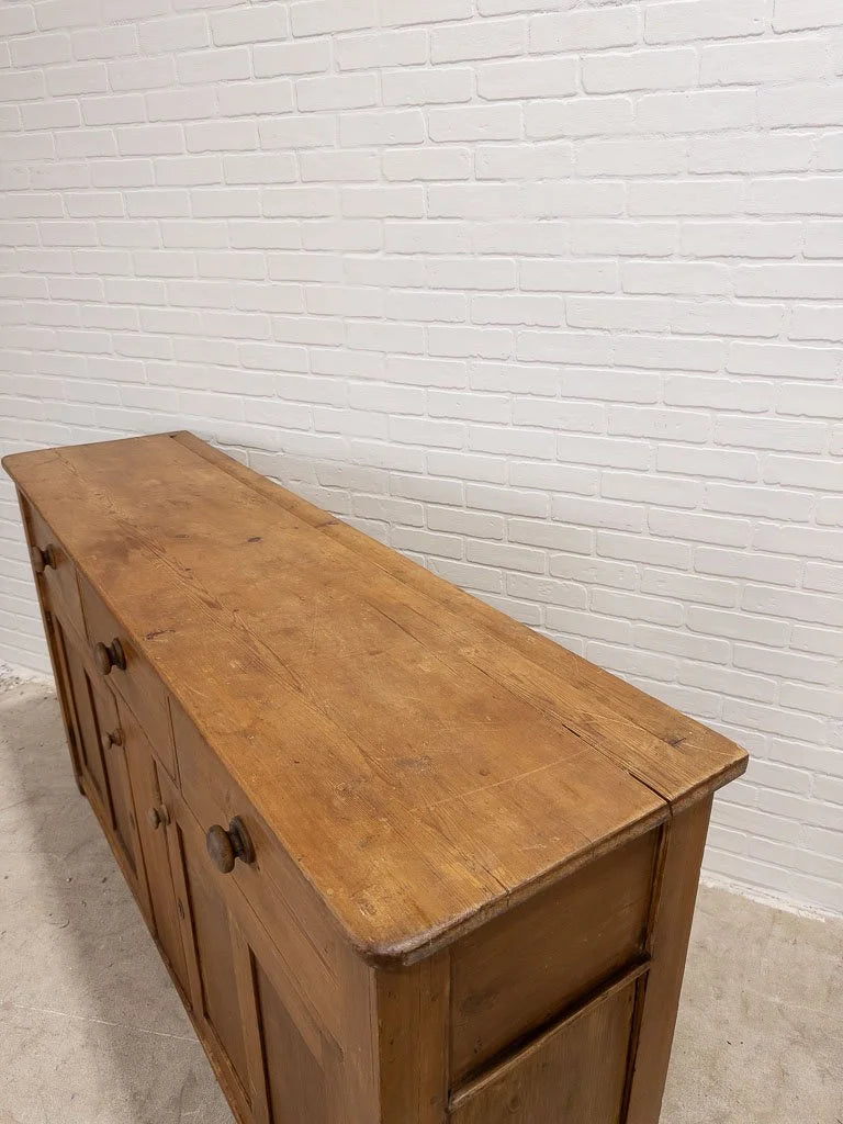 Classic English pine sideboard