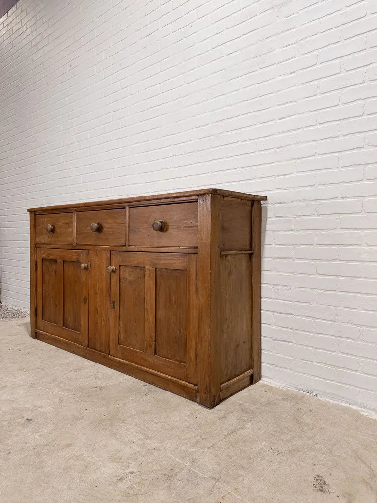 Classic English pine sideboard