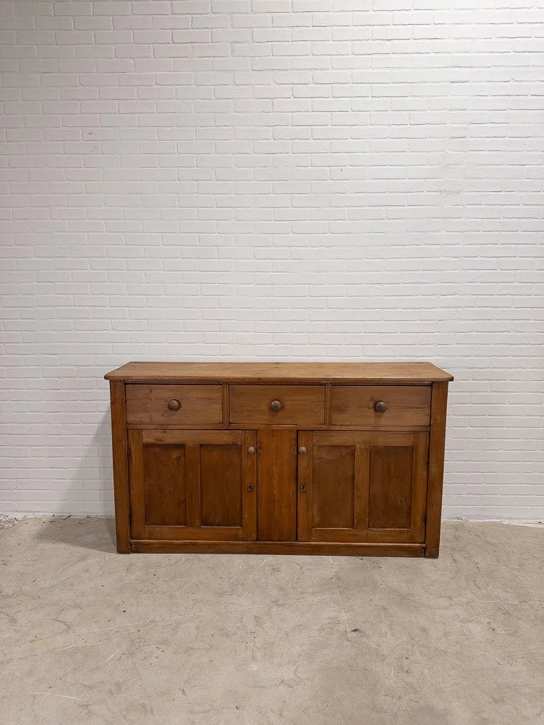 Classic English pine sideboard