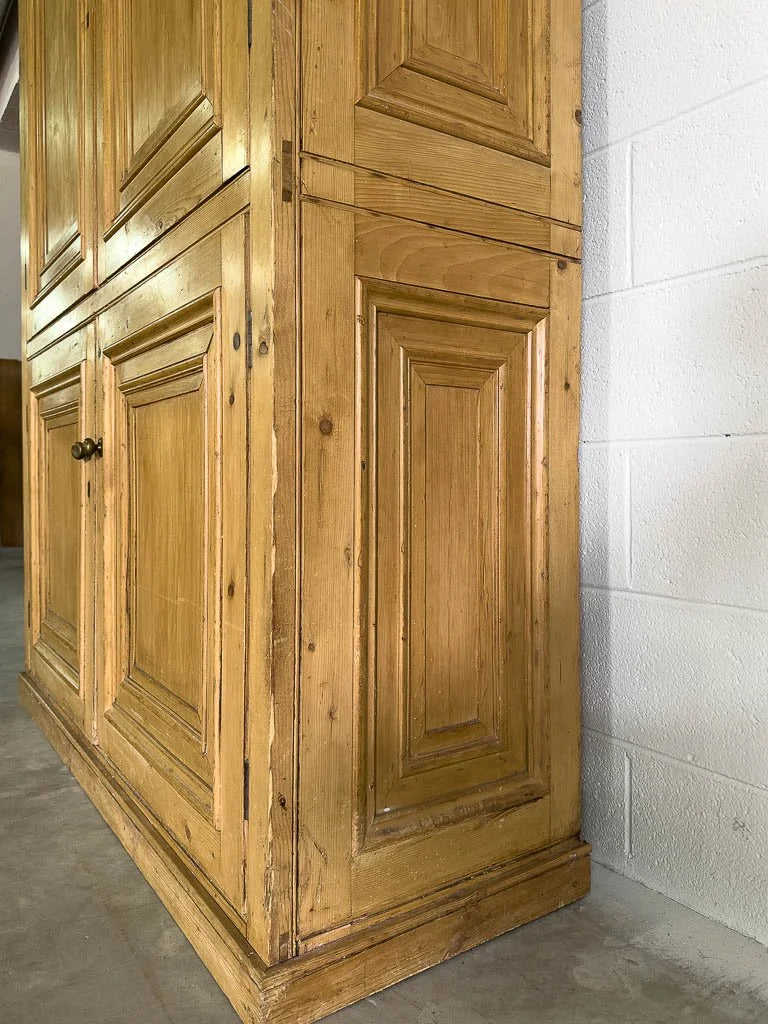 Incredible English pine housekeepers cupboard