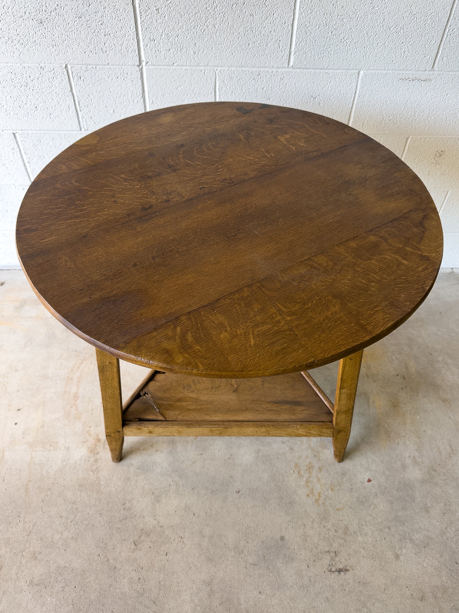 Antique English cricket table