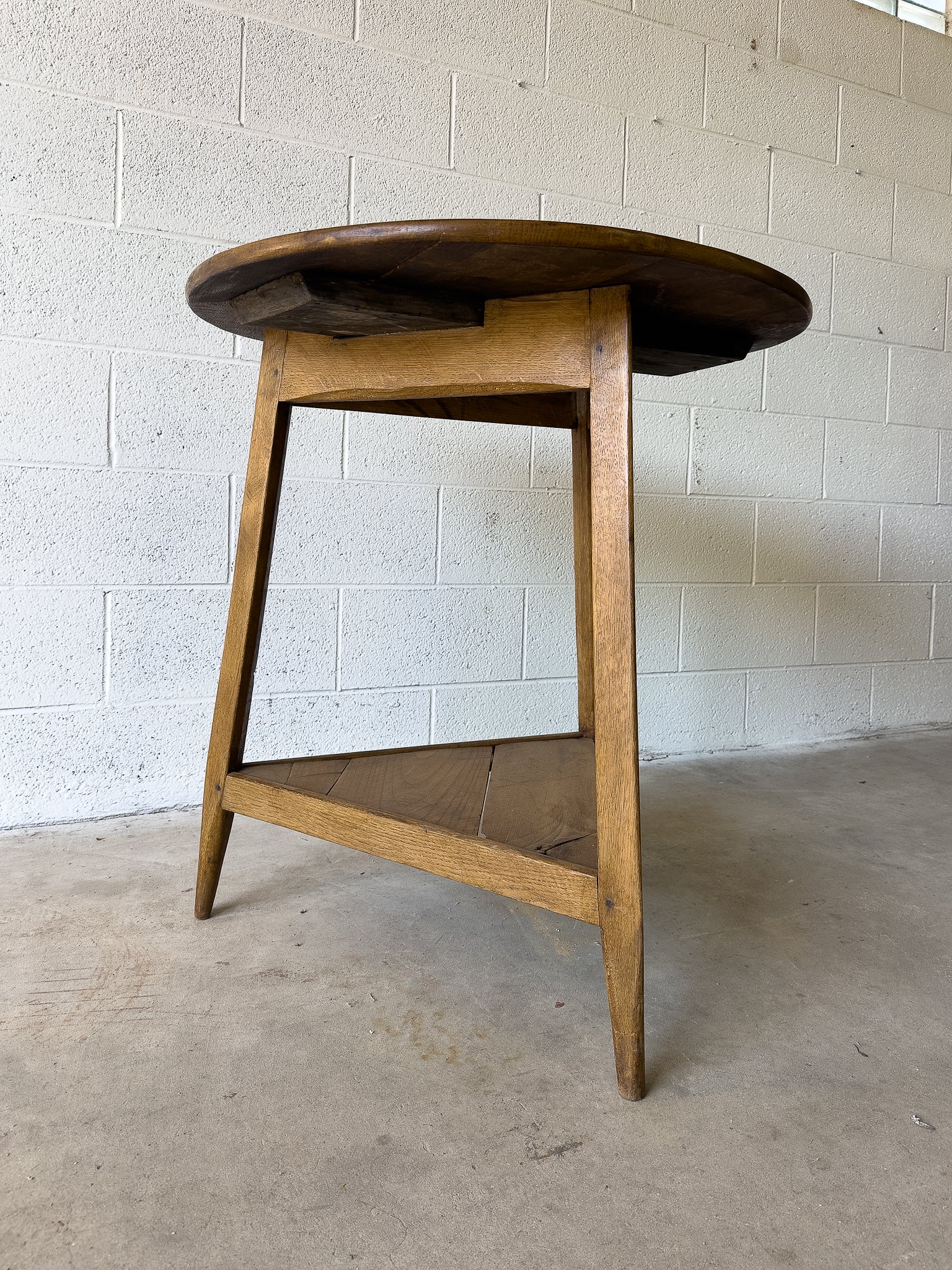 Antique English cricket table